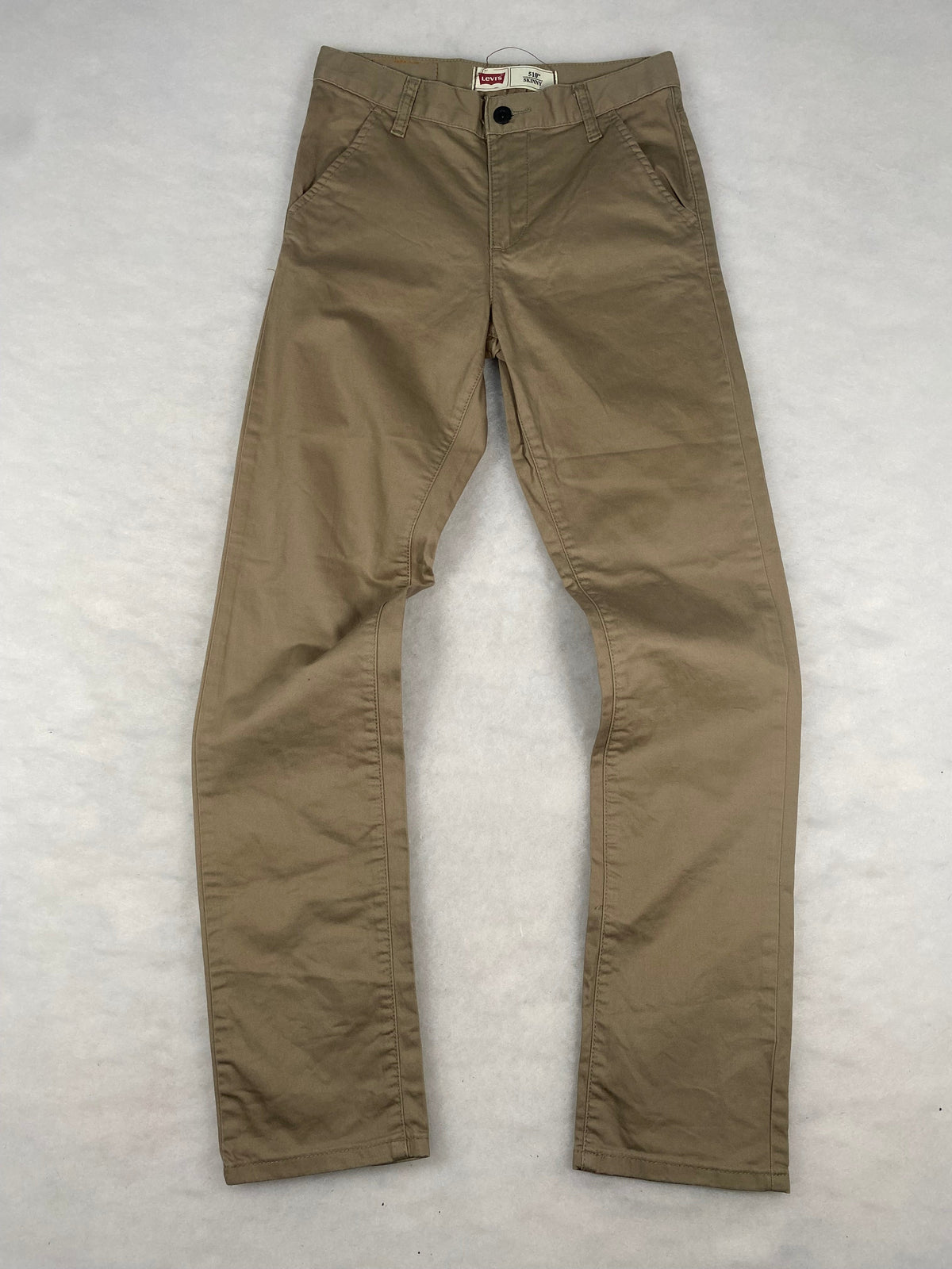 Levi's 510 skinny beige fronte