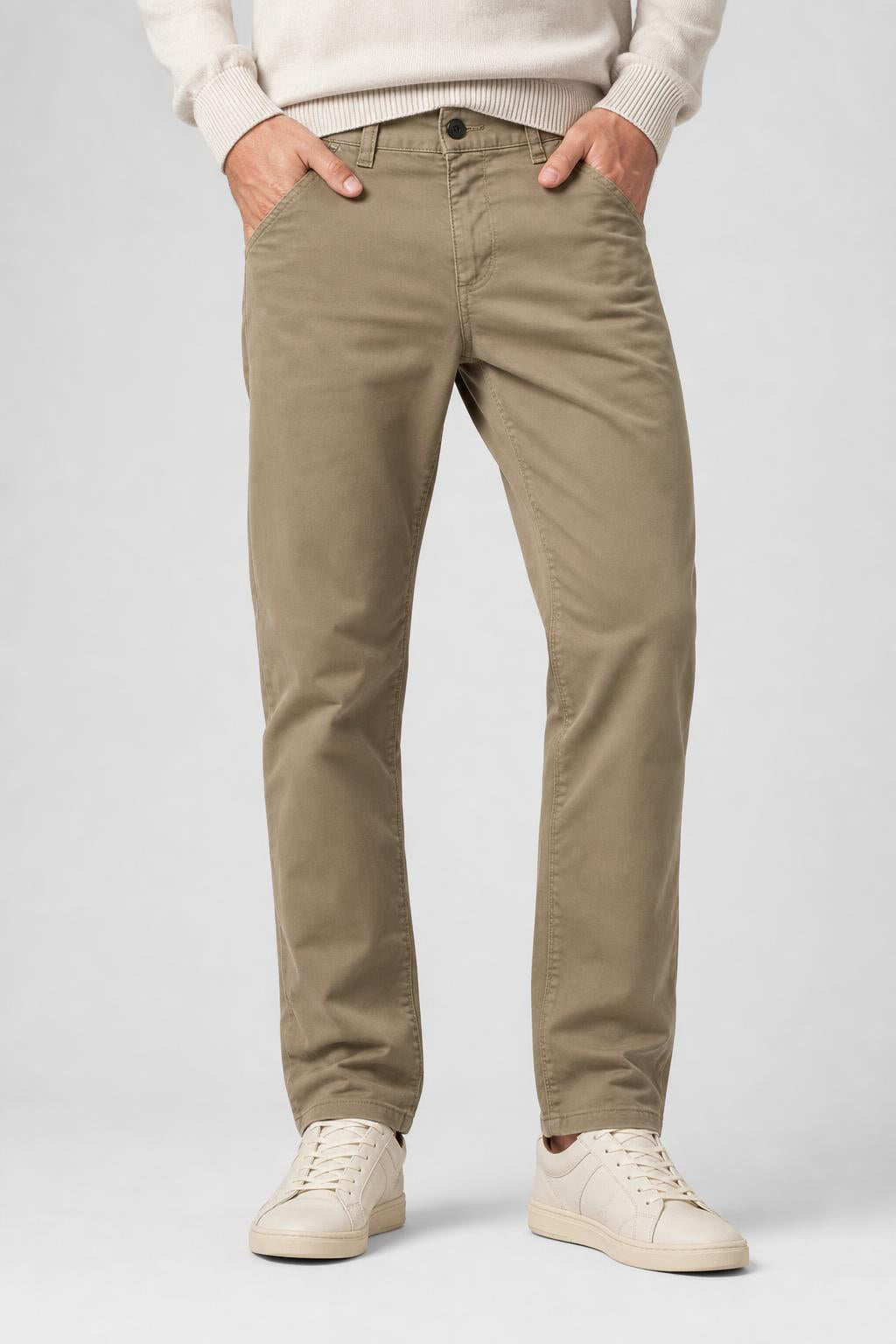 Levi's 510 skinny beige Uomo W29 L29 indossato