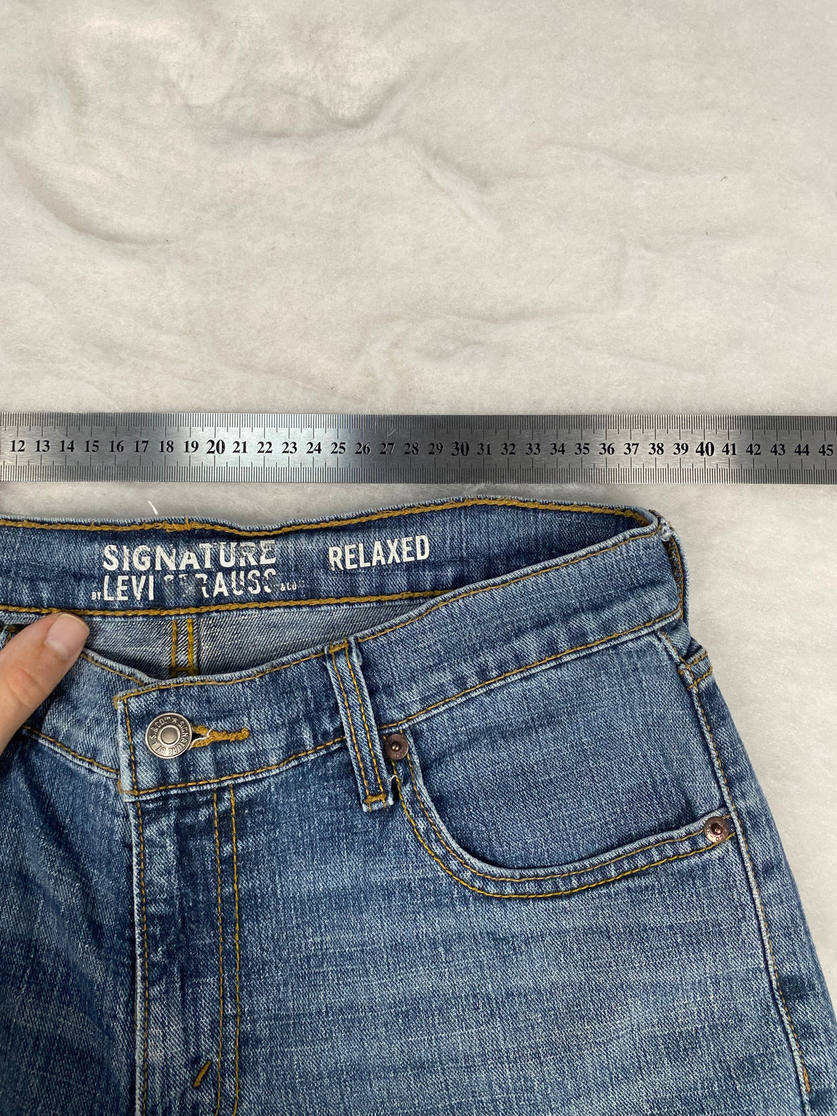 Jeans Levi's Signature relaxed dettaglio