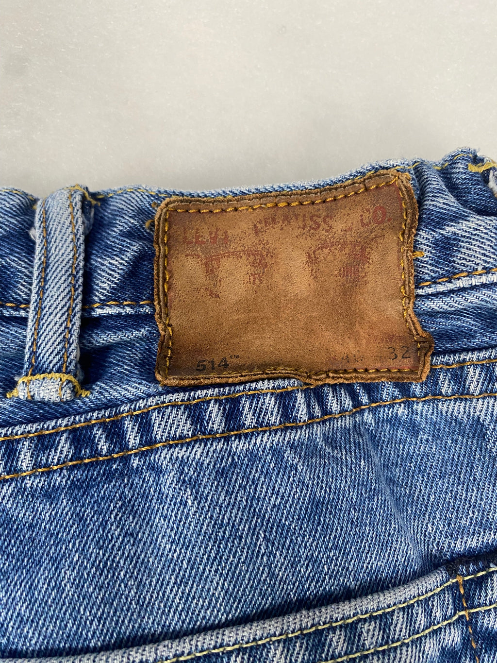 Jeans Levi's 514 patch posteriore