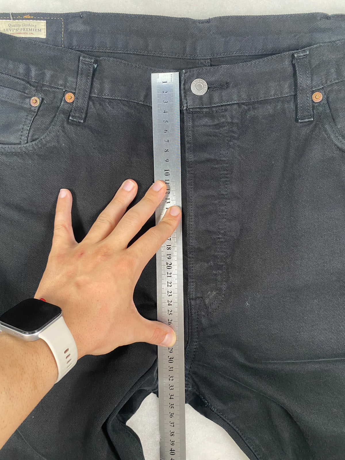 Jeans Levi's 501 nero misura