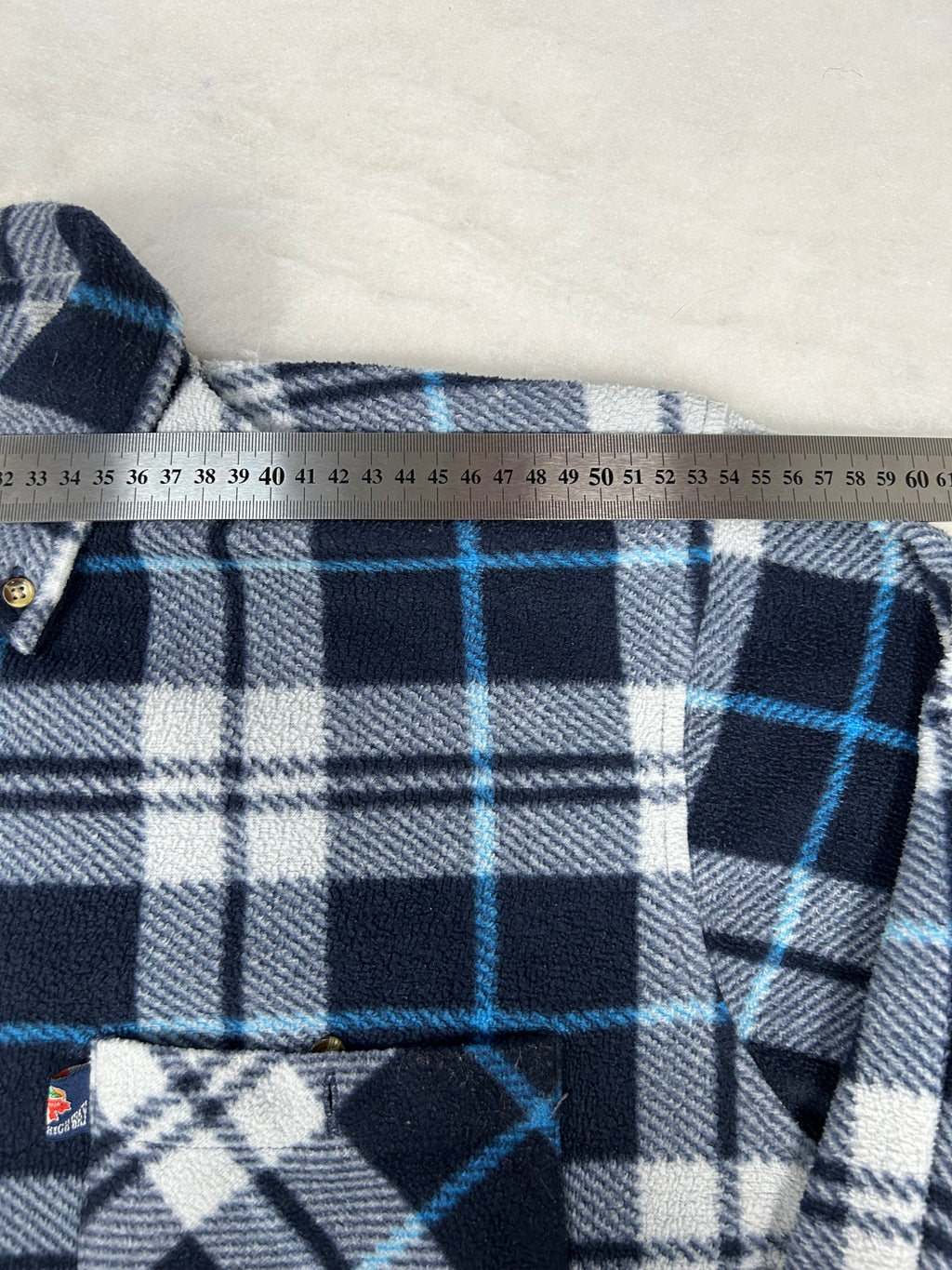 Camicia Pile Vintage Taglia XL Uomo