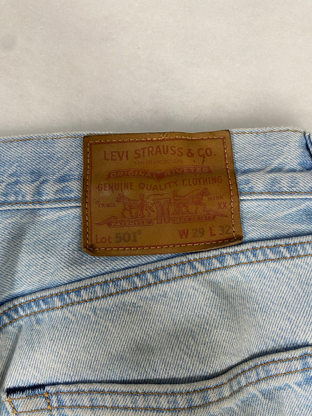 Jeans Levi's 501 patch