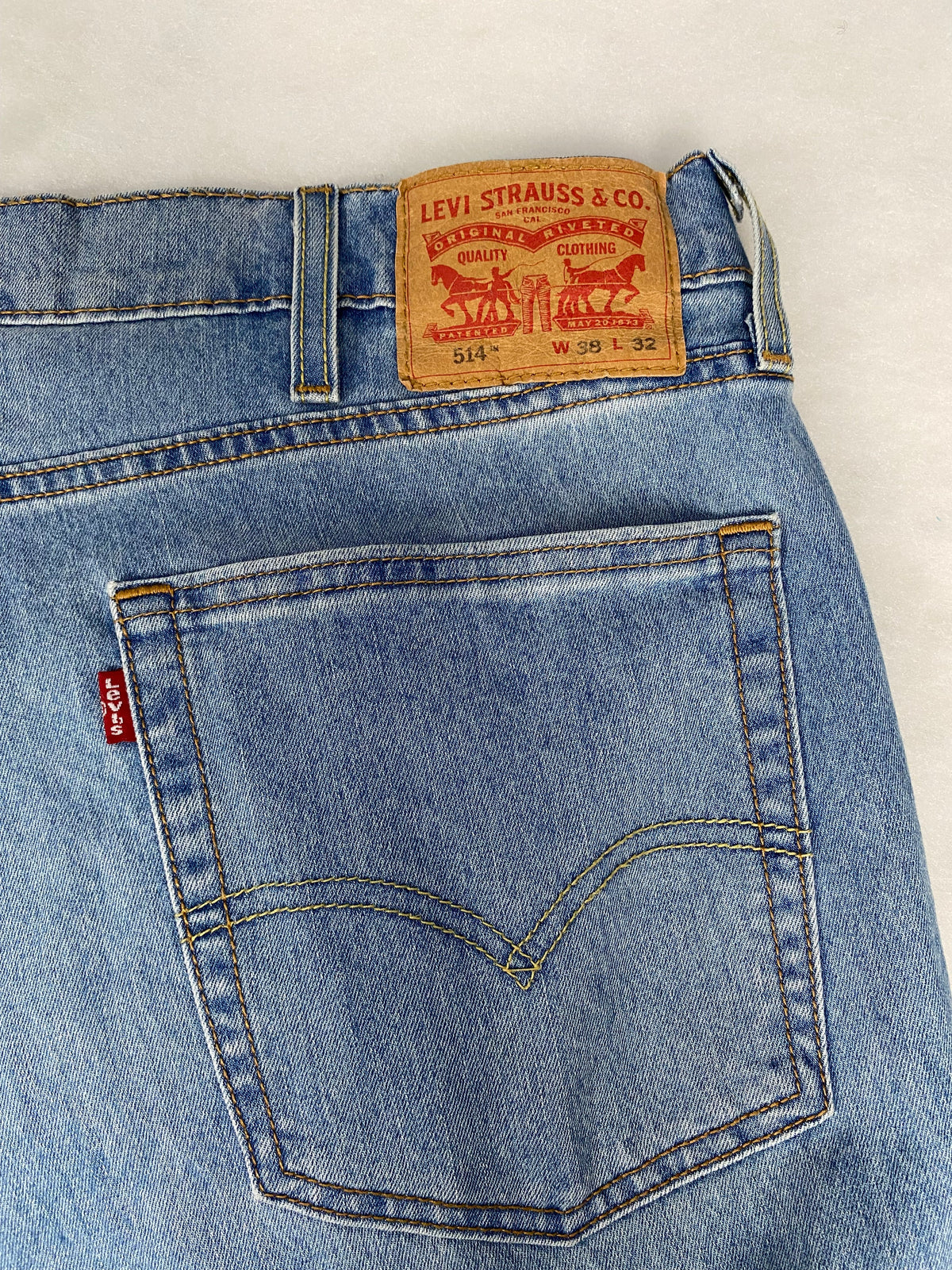 Jeans Levi's 514 patch W38 L32