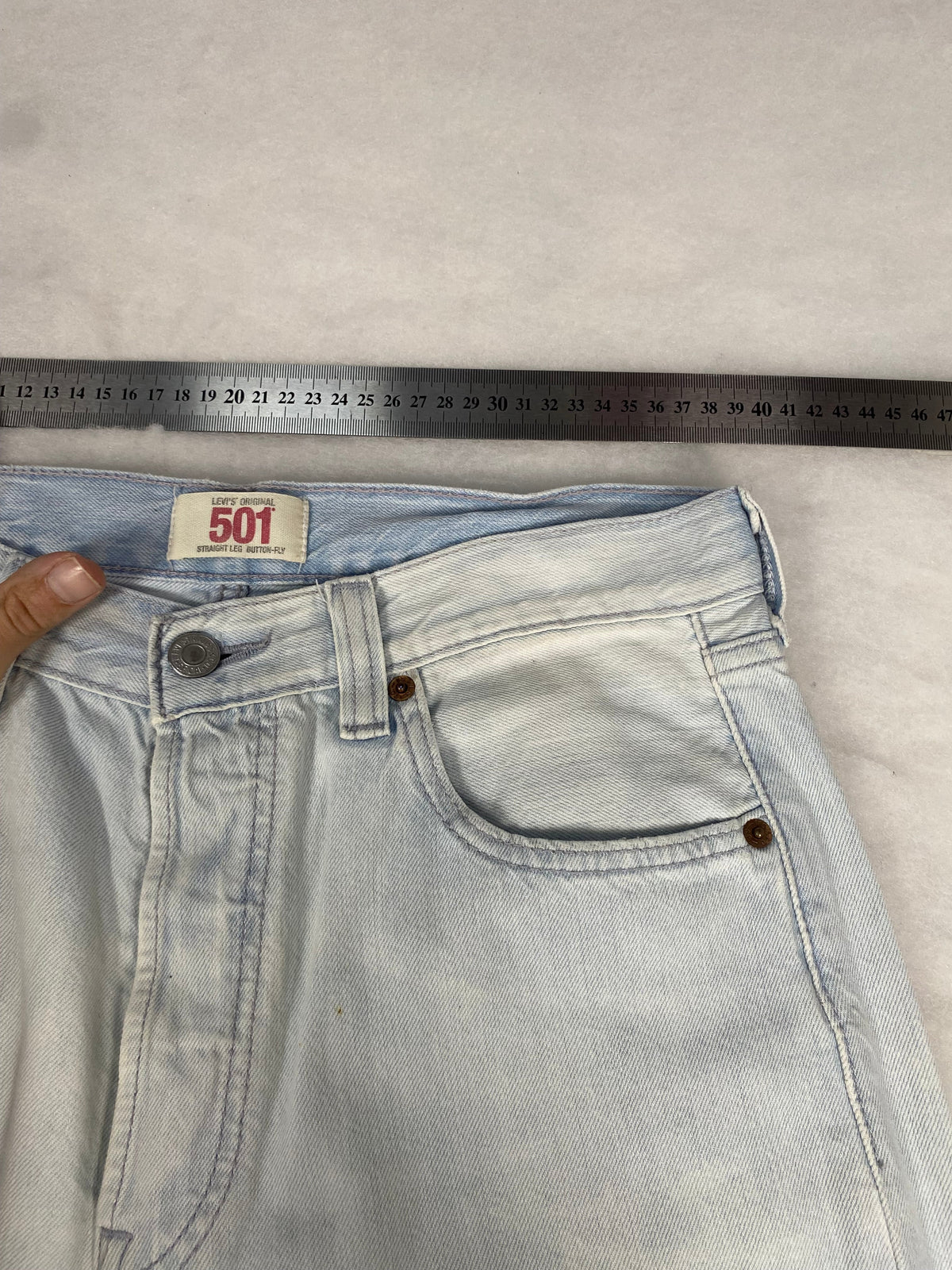 Jeans Levi's 501 misura
