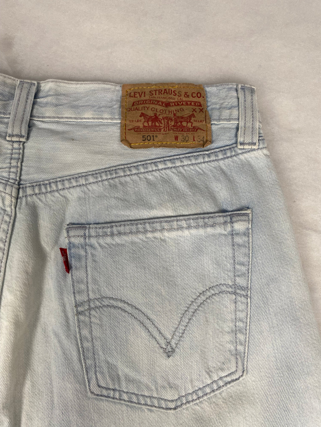 Jeans Levi's 501 patch