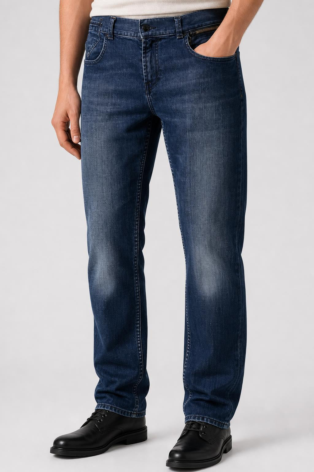 Jeans Levi's blu Uomo W32 L32 indossato