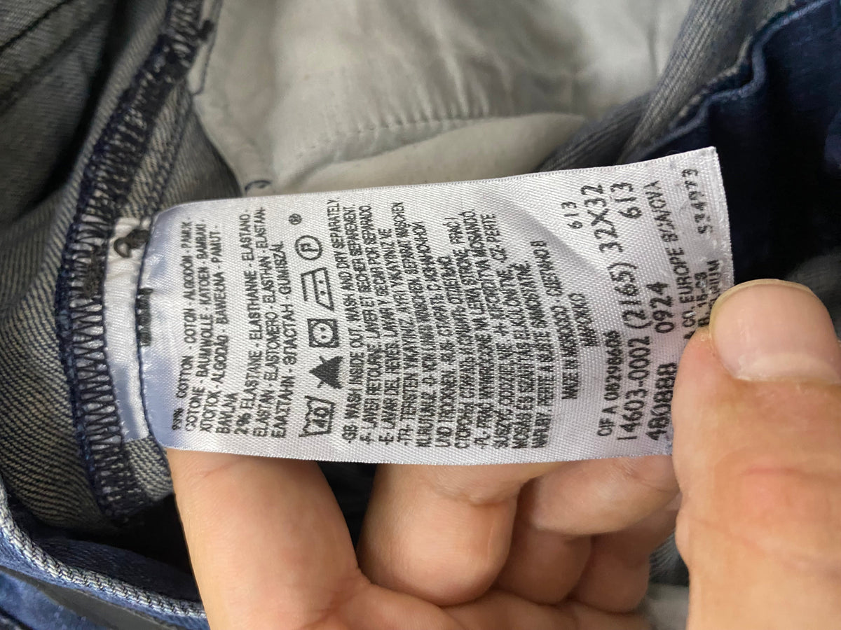Jeans Levi's blu etichetta interna W32 L32
