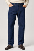 Jeans Levi's 514 blu scuro Uomo W36 L34 indossato
