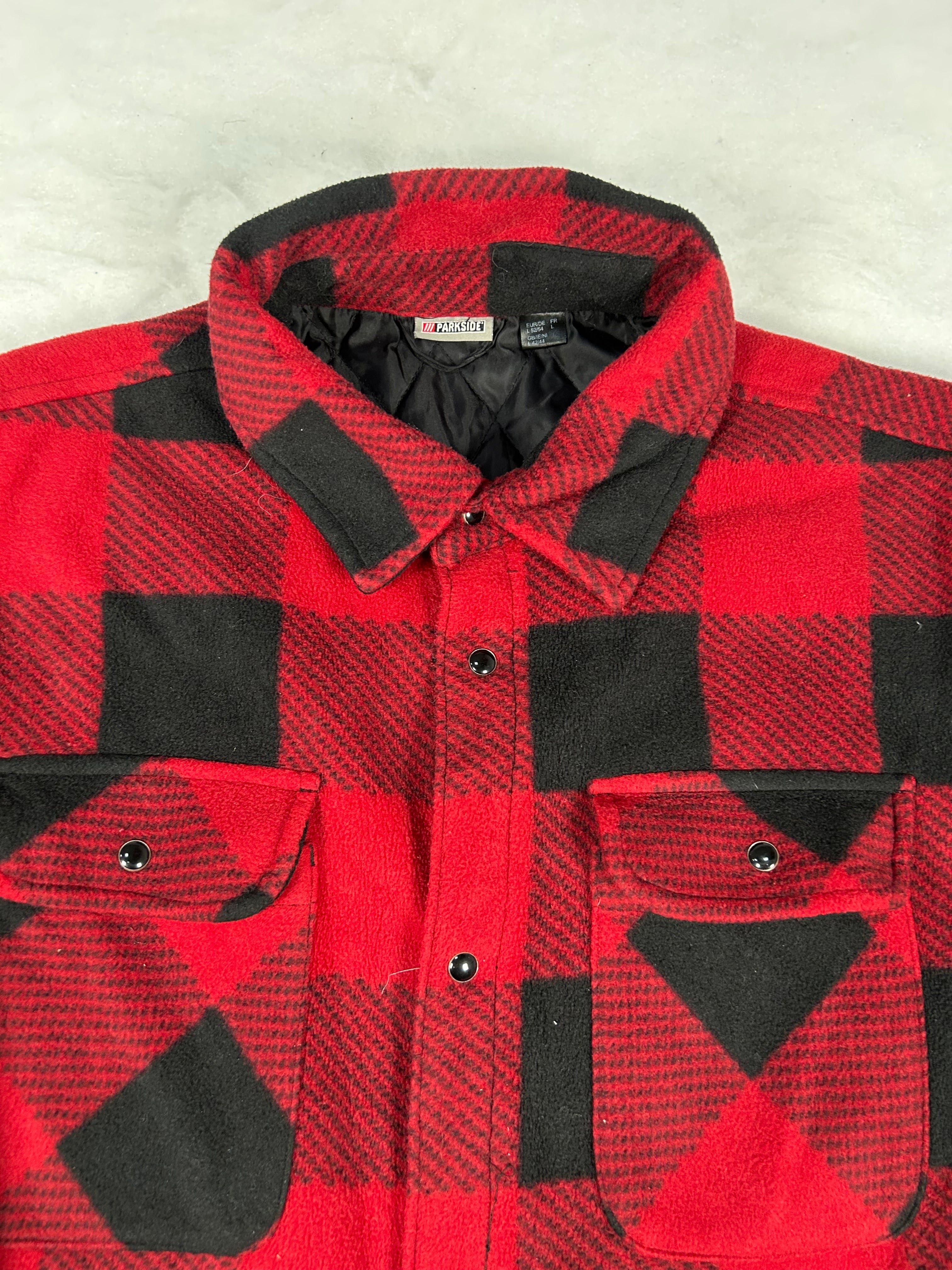 Camicia Pile Vintage Taglia L Uomo