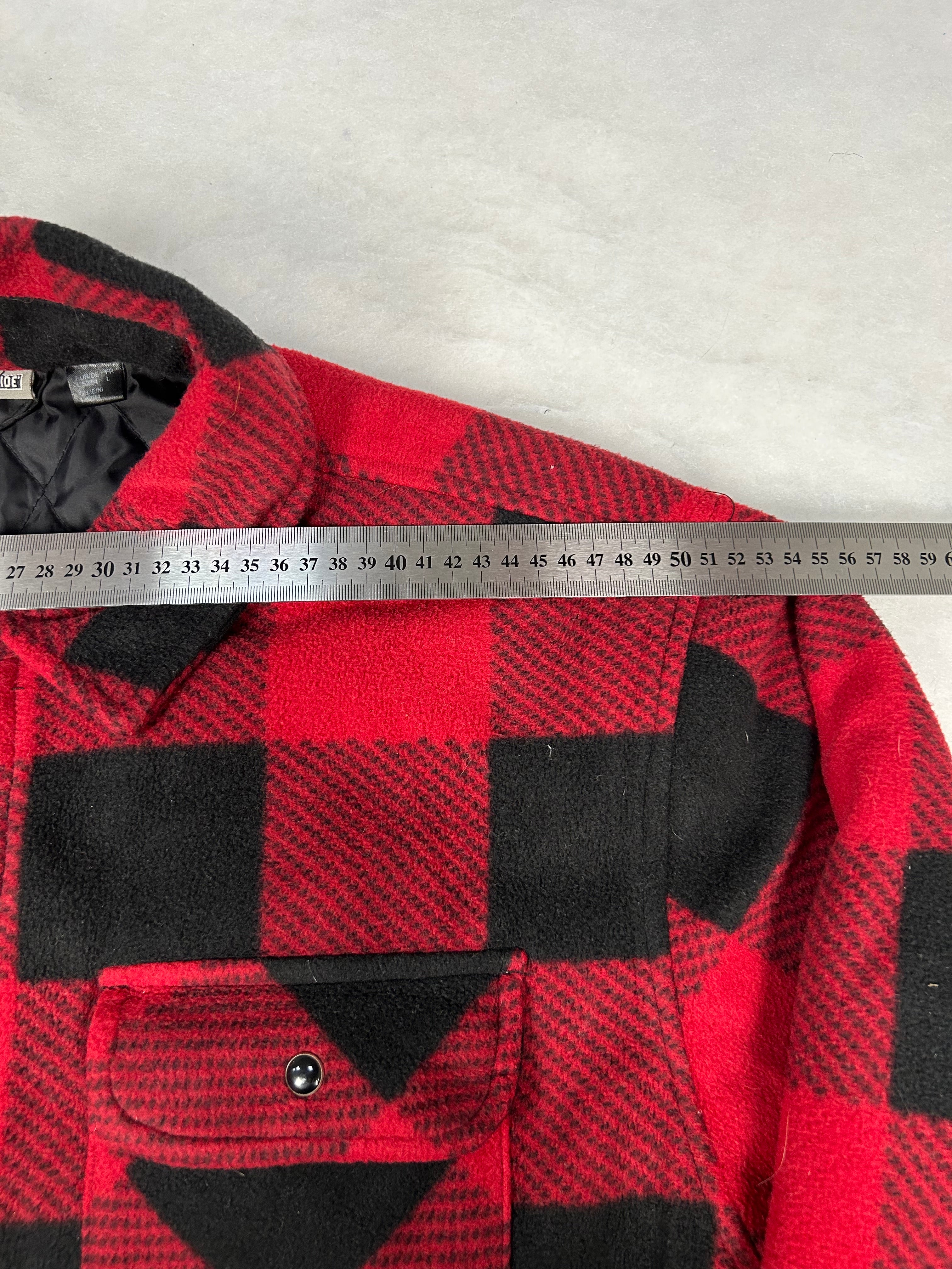 Camicia Pile Vintage Taglia L Uomo
