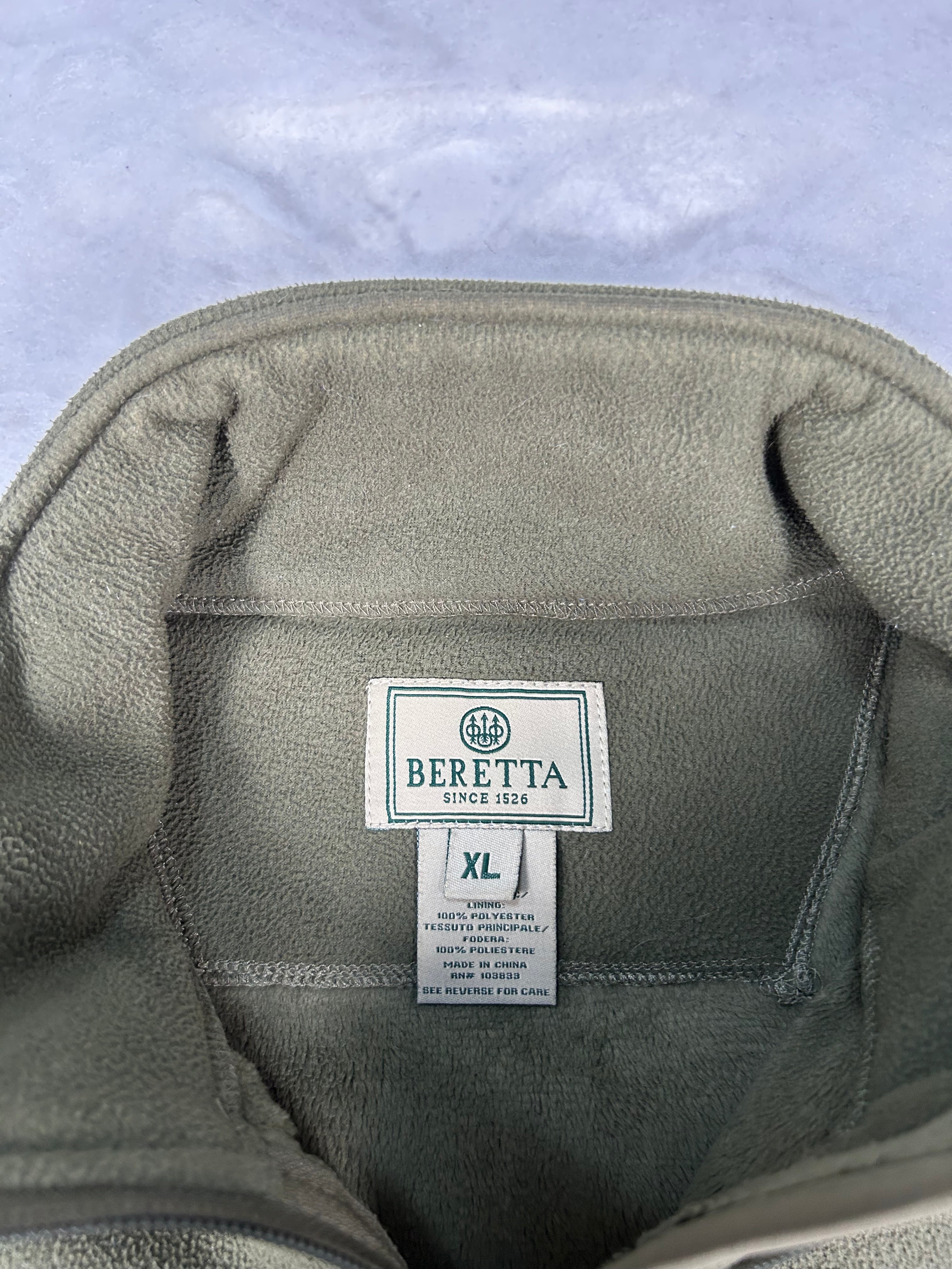 Gilet Pile Beretta Vintage Taglia XL