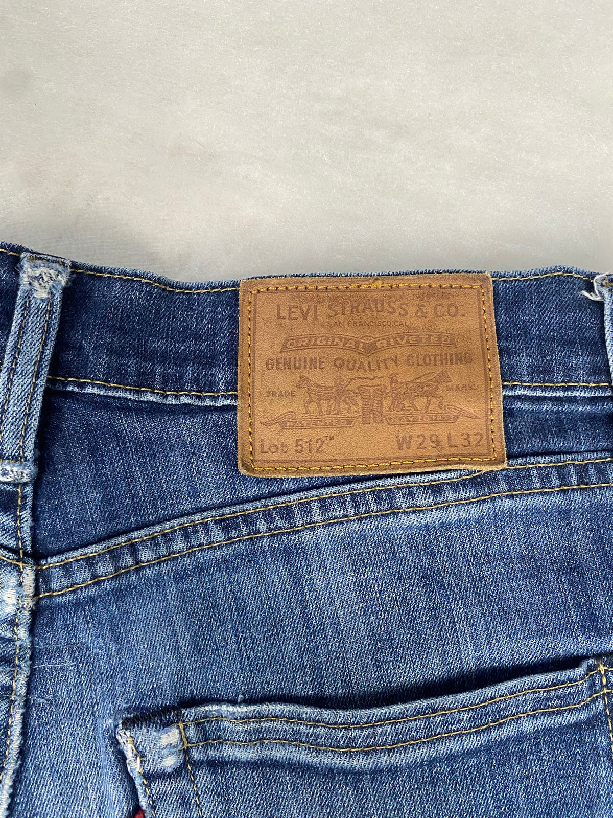 Jeans Levi's 512 patch W29 L32