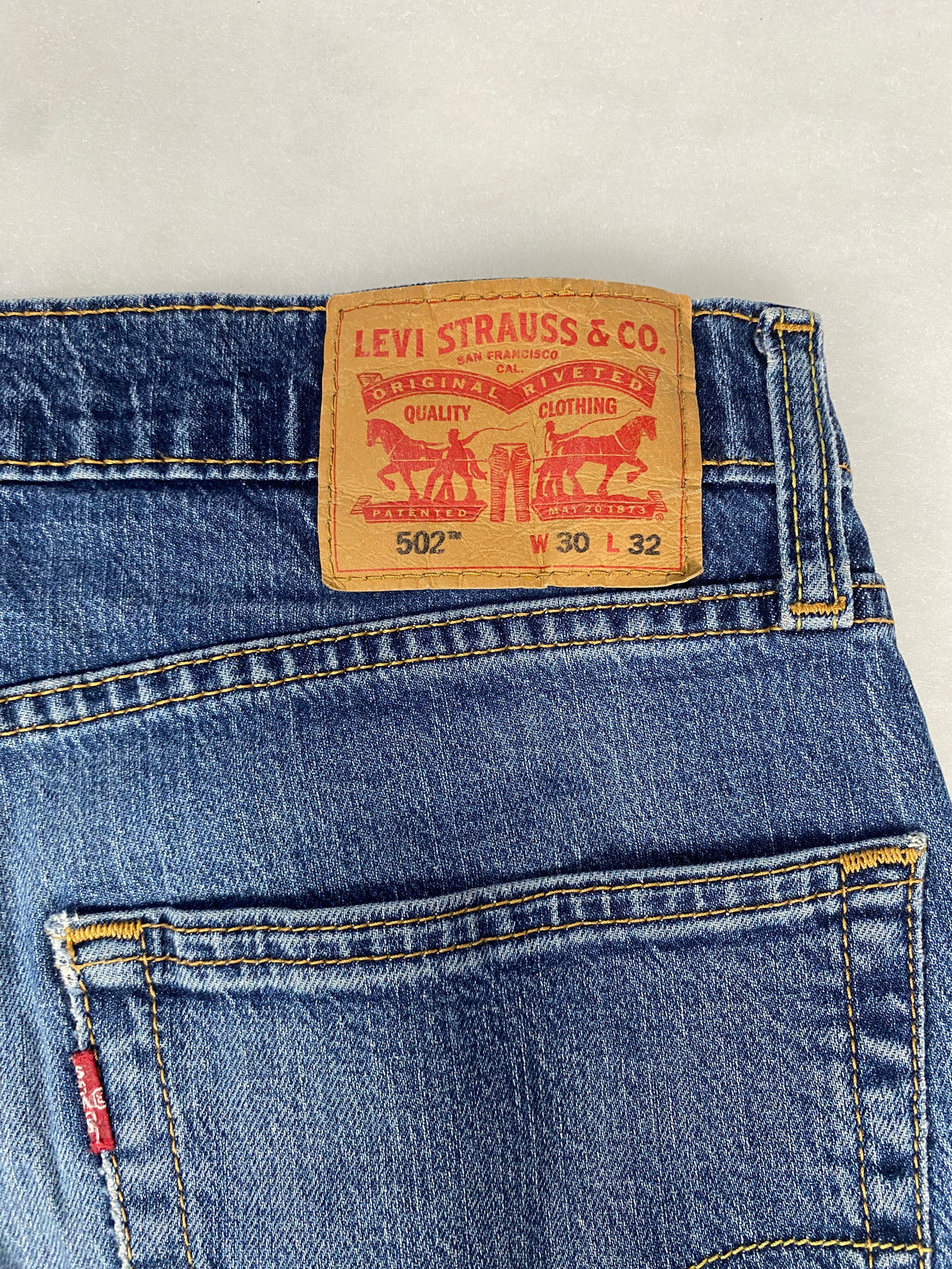Jeans Levi's 505 patch W30 L32