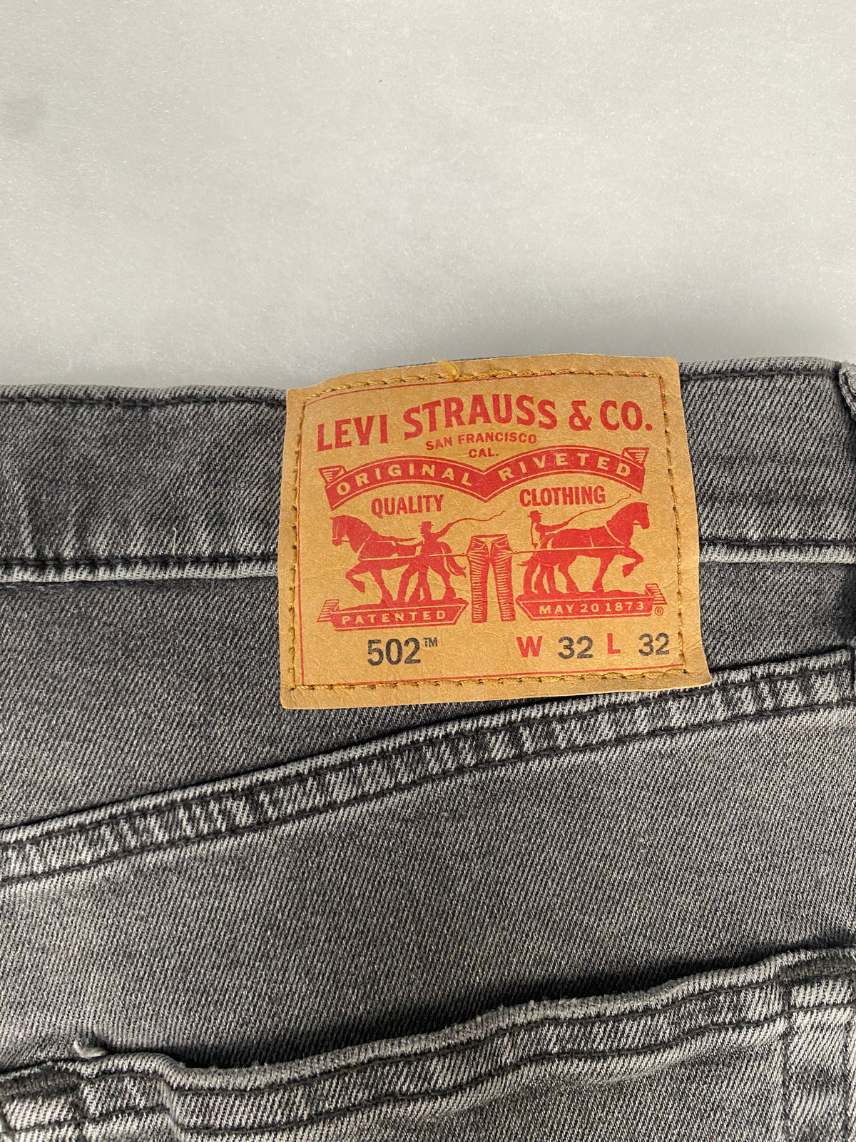 Jeans Levi's 502 patch W32 L32