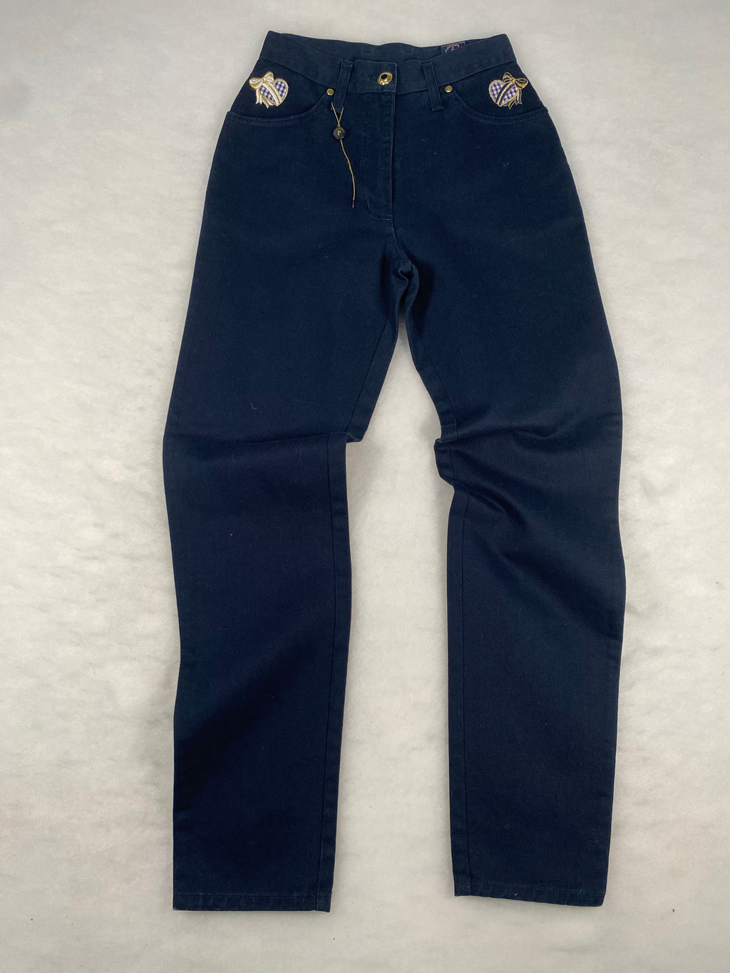 Pantaloni blu navy disteso