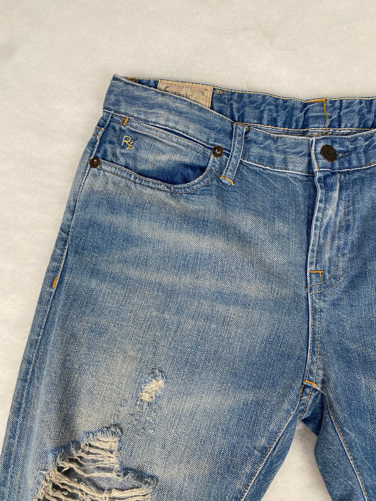 Jeans Polo Ralph Lauren strappi