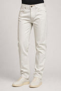 Jeans Levi's Mile High super skinny bianco Donna W27 indossato