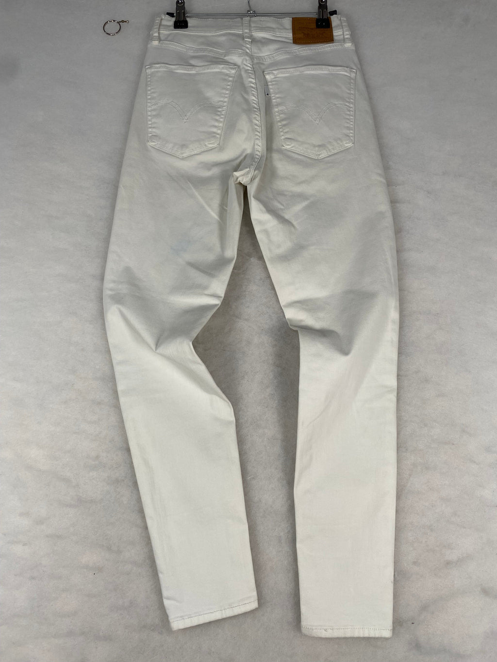Jeans Levi's Mile High bianco retro