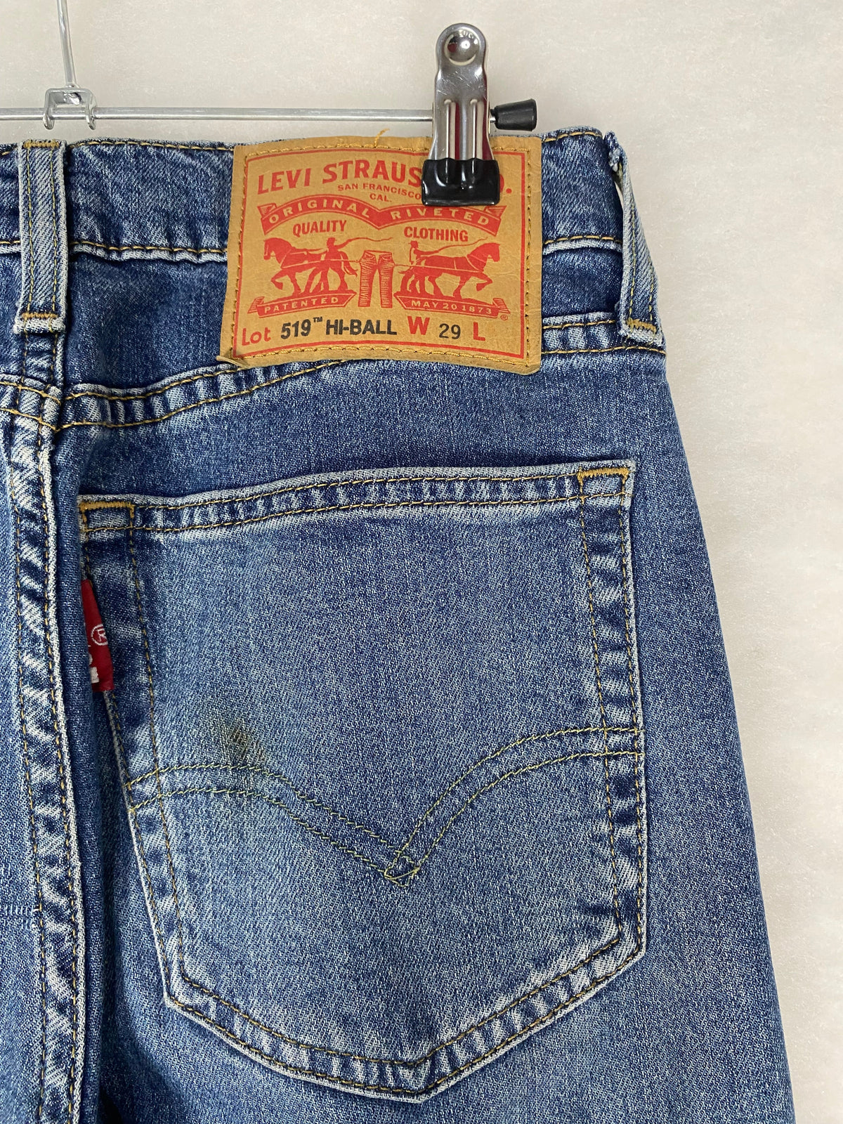 Jeans Levi's 519 patch W29