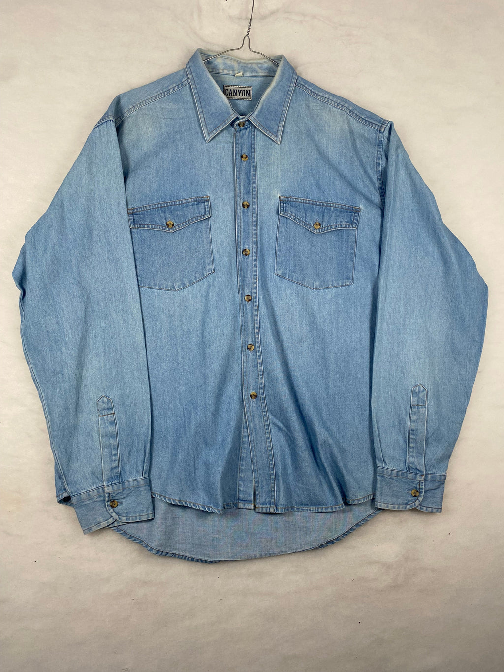 Camicia di jeans Canyon distesa