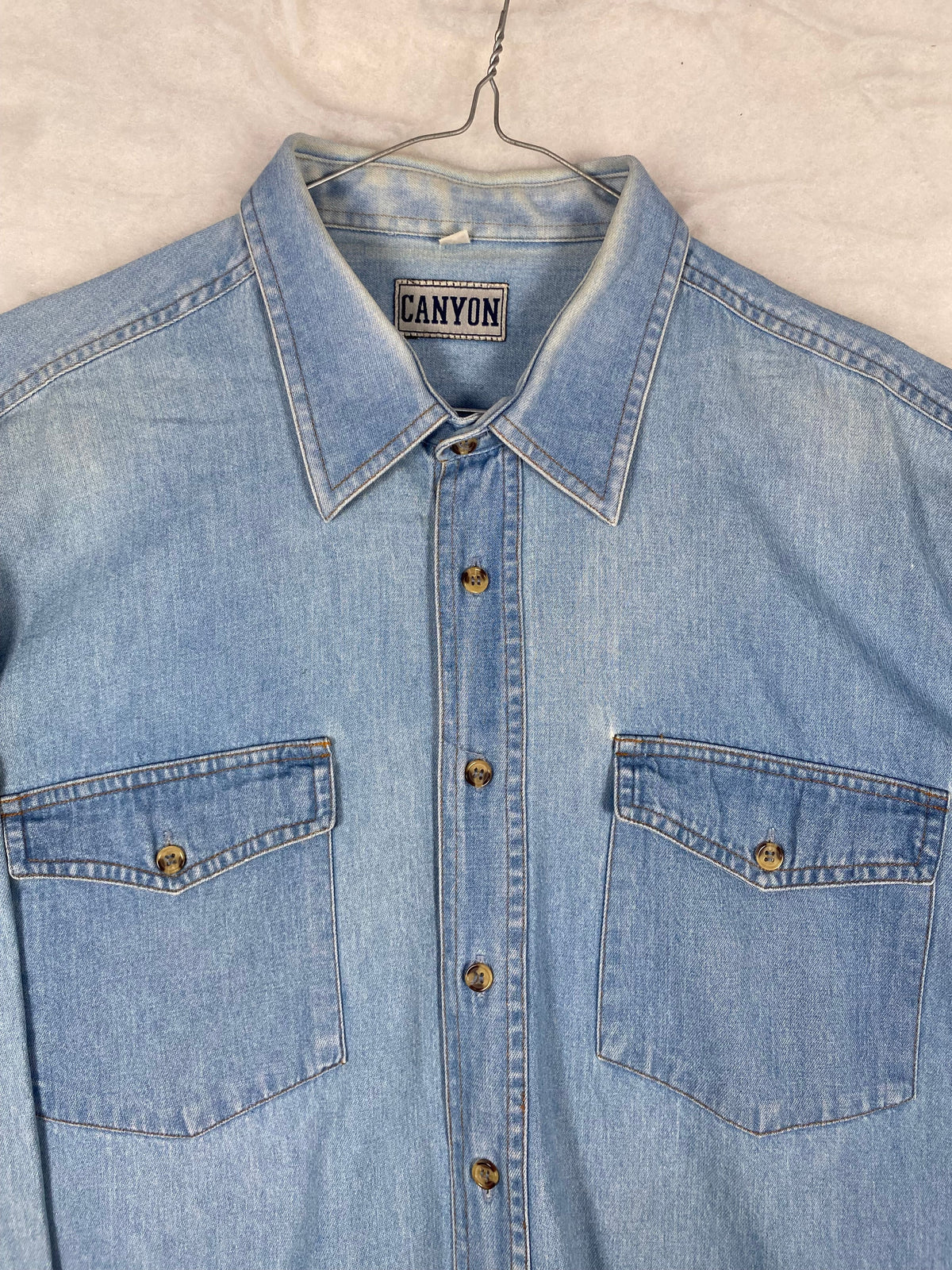 Camicia di jeans Canyon fronte