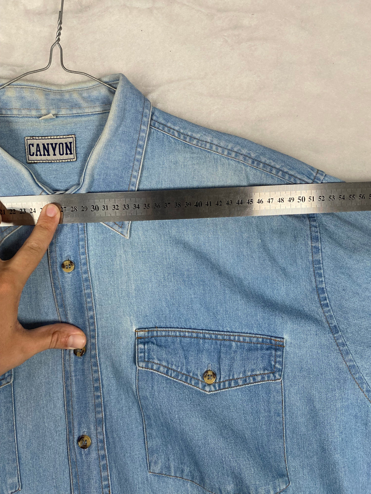 Camicia di jeans Canyon misura