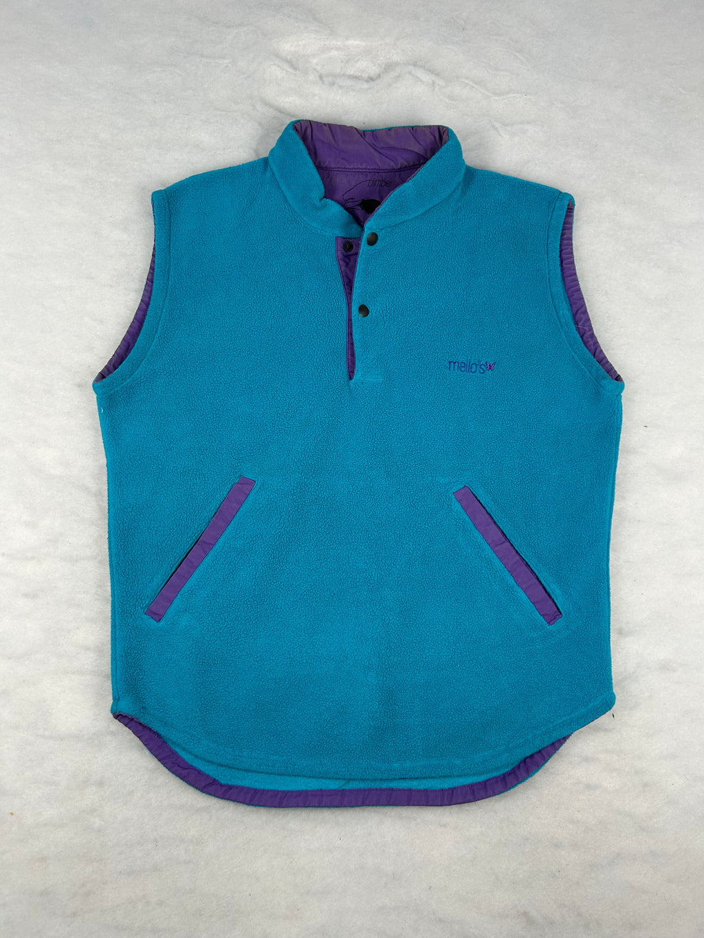 Gilet Pile Vintage Taglia M Donna