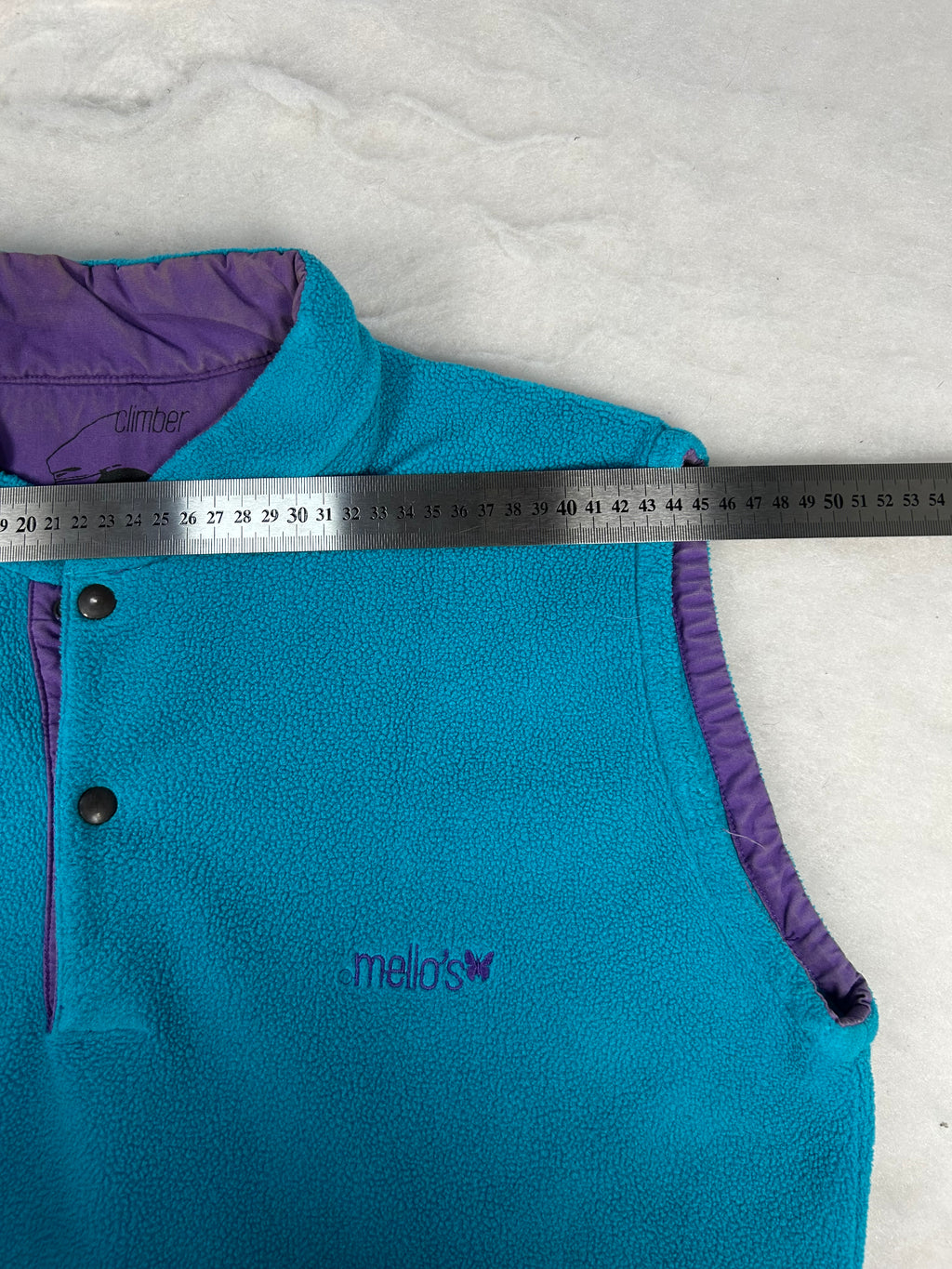 Gilet Pile Vintage Taglia M Donna