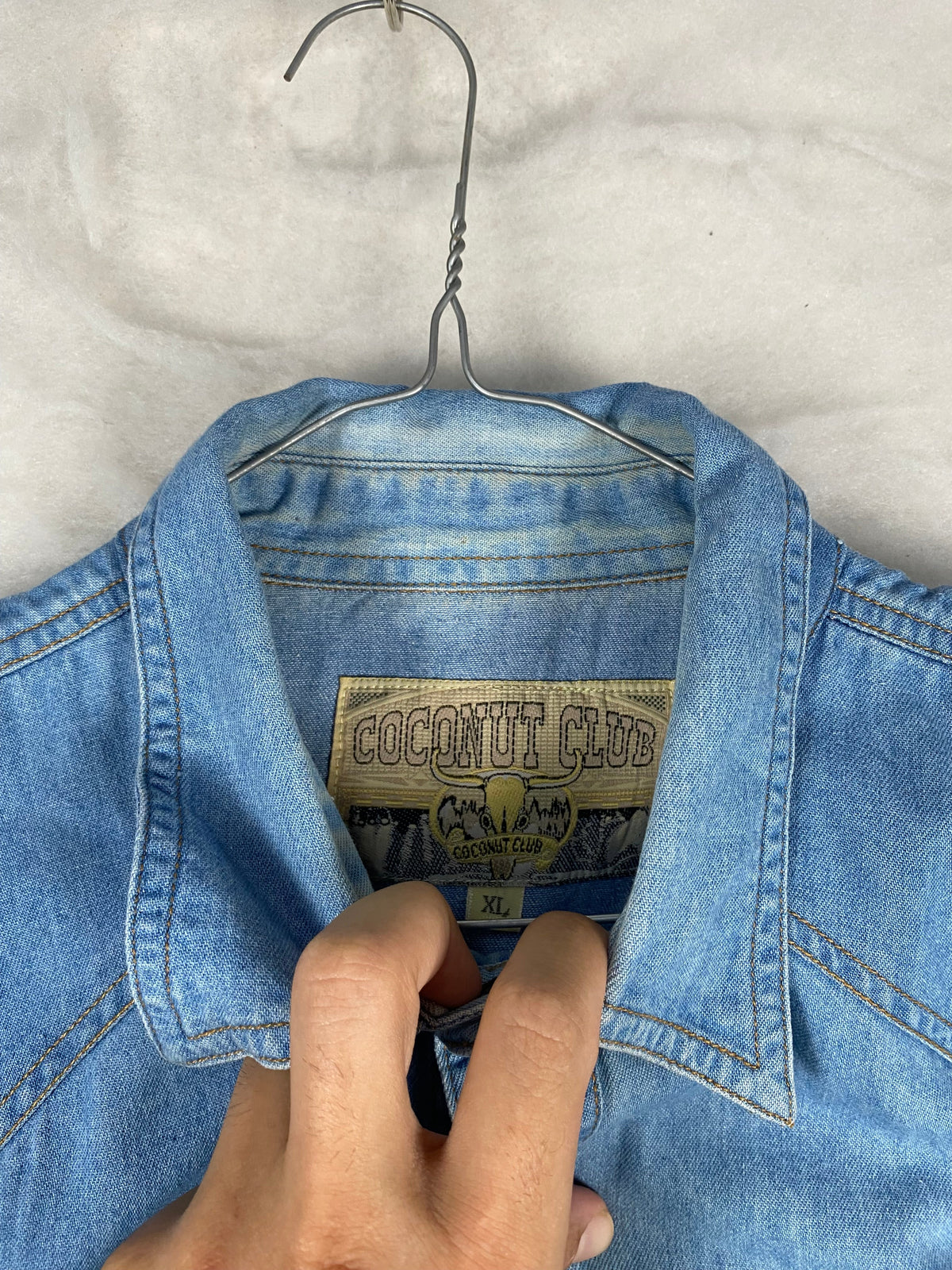 Camicia di jeans Coconut Club colletto XL