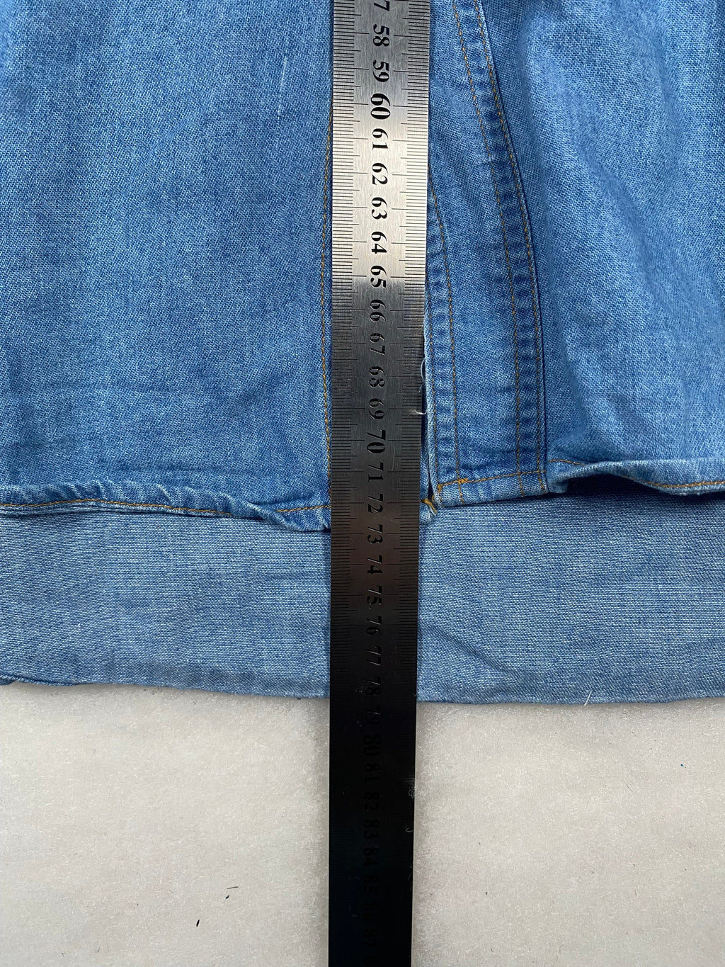 Camicia di jeans Coconut Club dettaglio