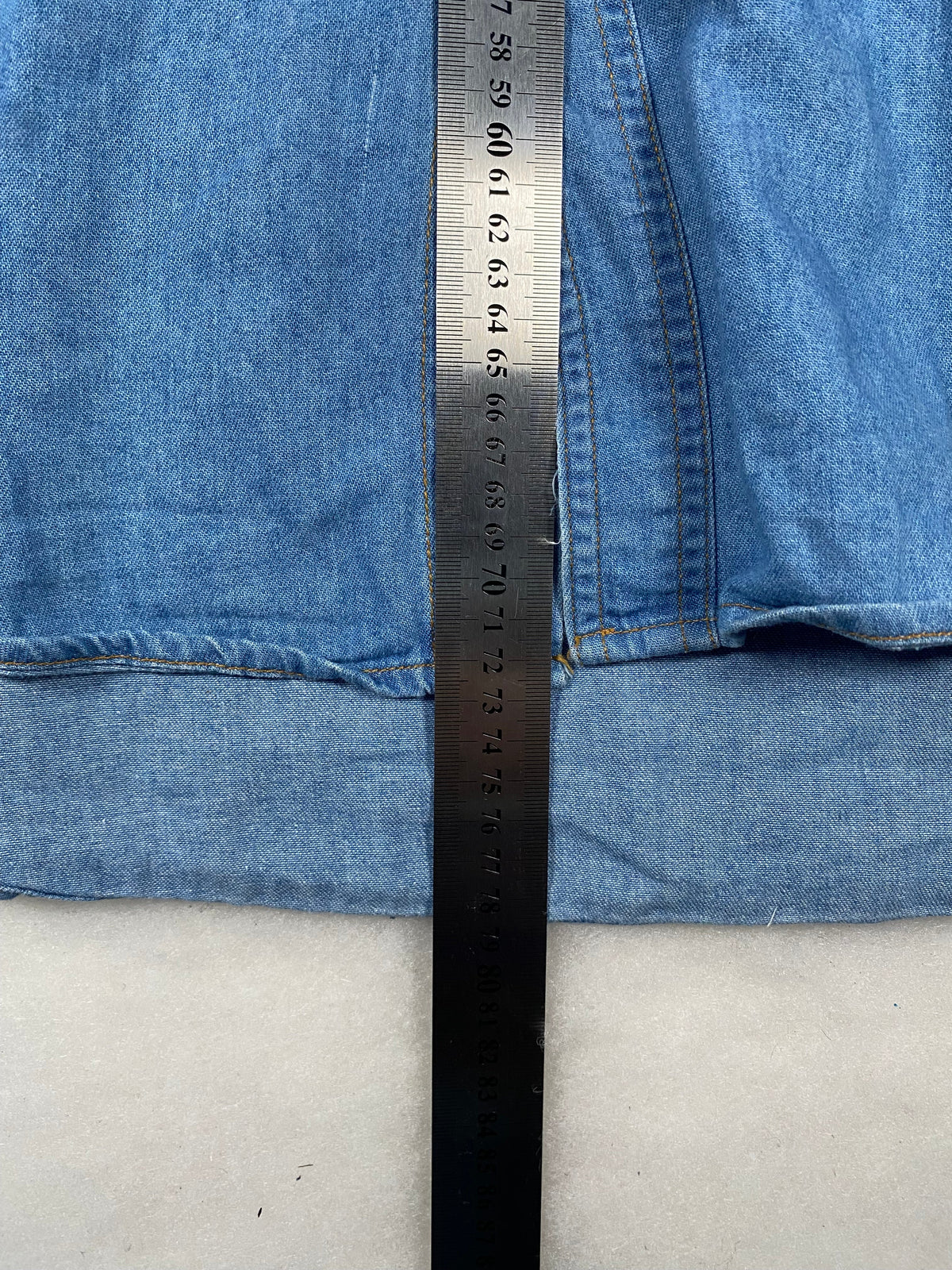 Camicia di jeans Coconut Club dettaglio