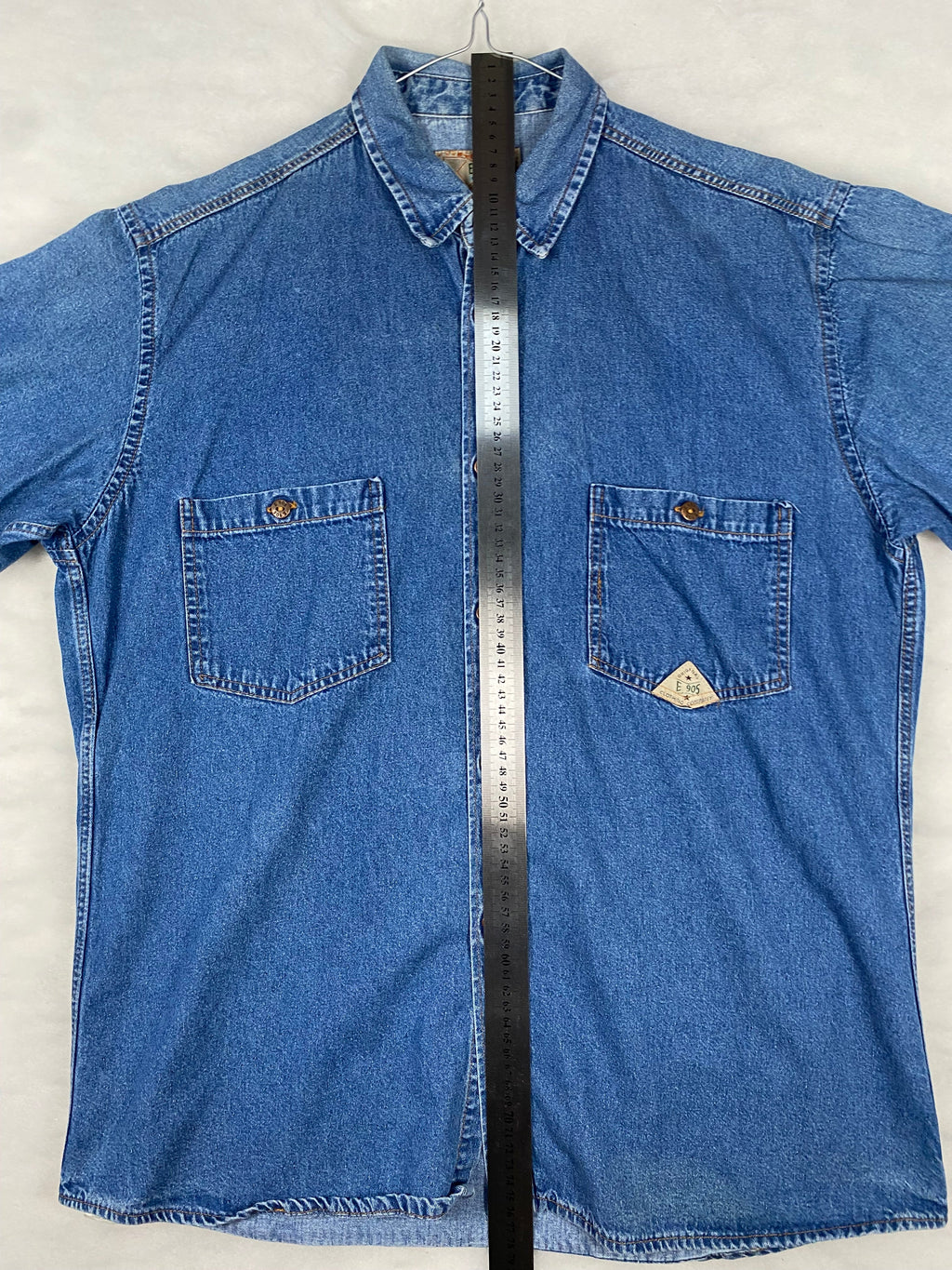 Camicia di jeans E905 manica