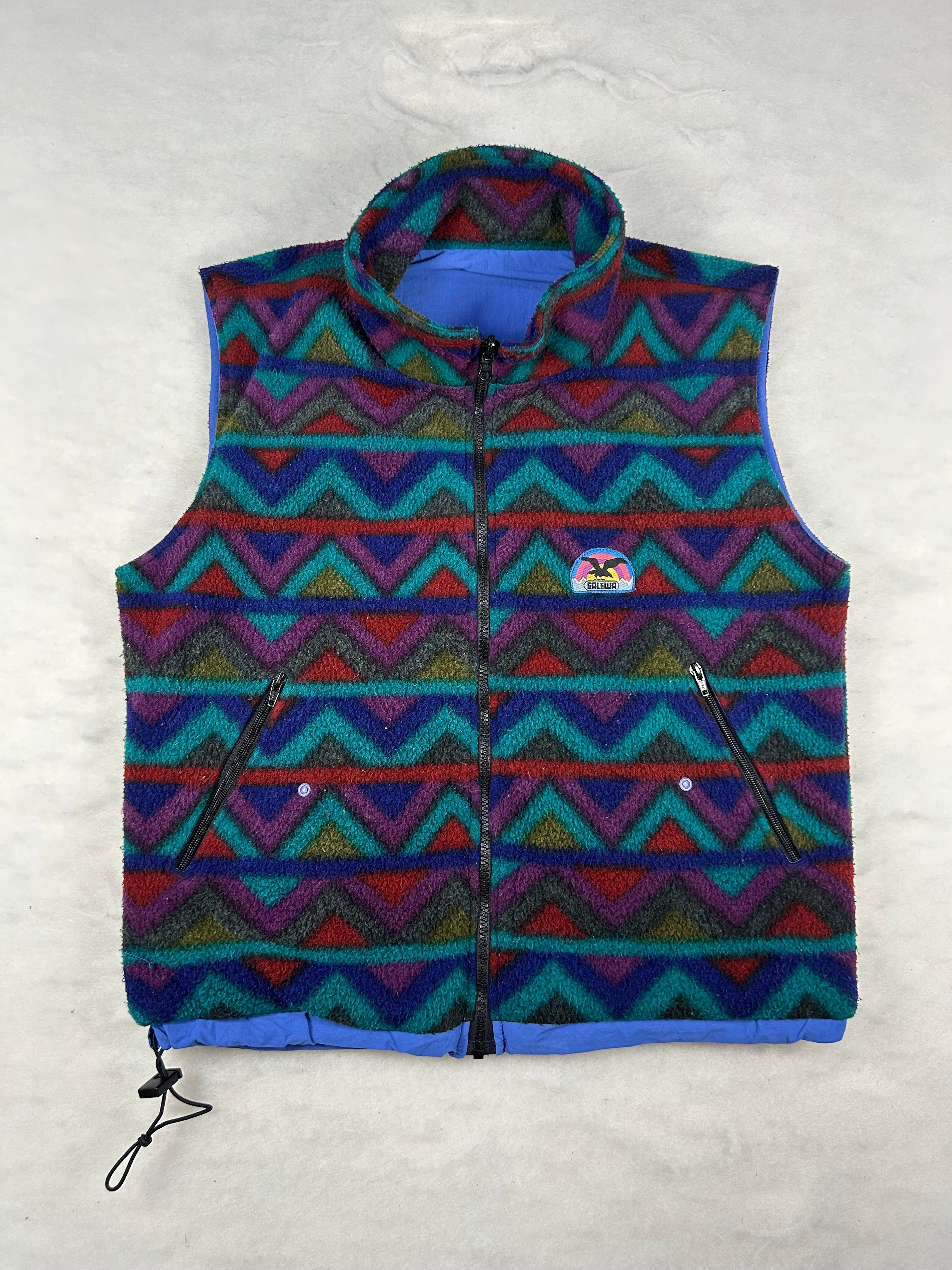 Gilet Pile Vintage Taglia L