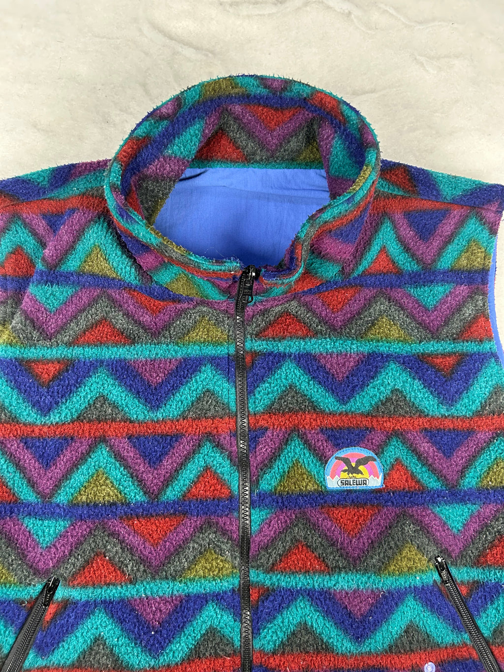 Gilet Pile Vintage Taglia L