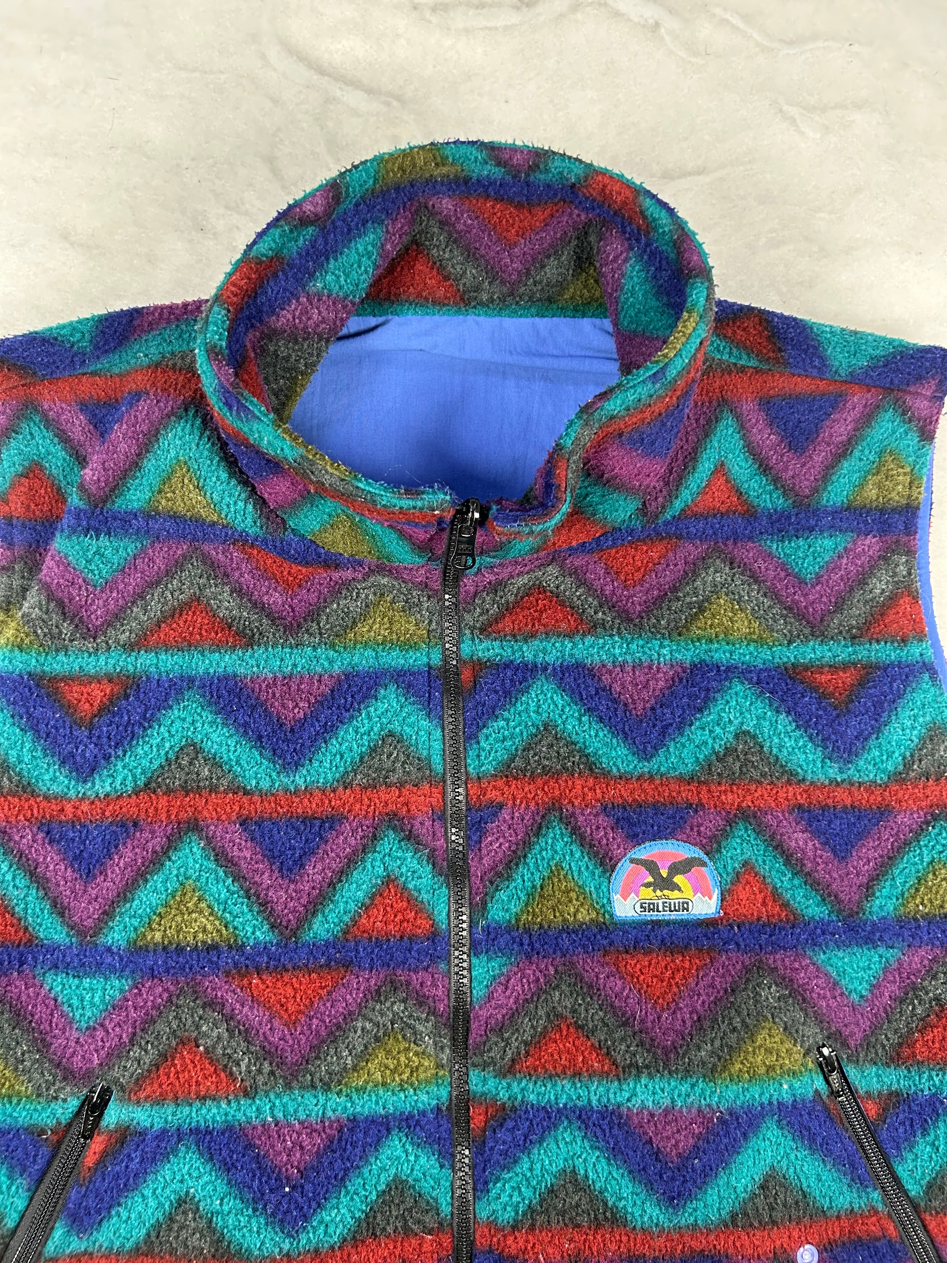 Gilet Pile Vintage Taglia L