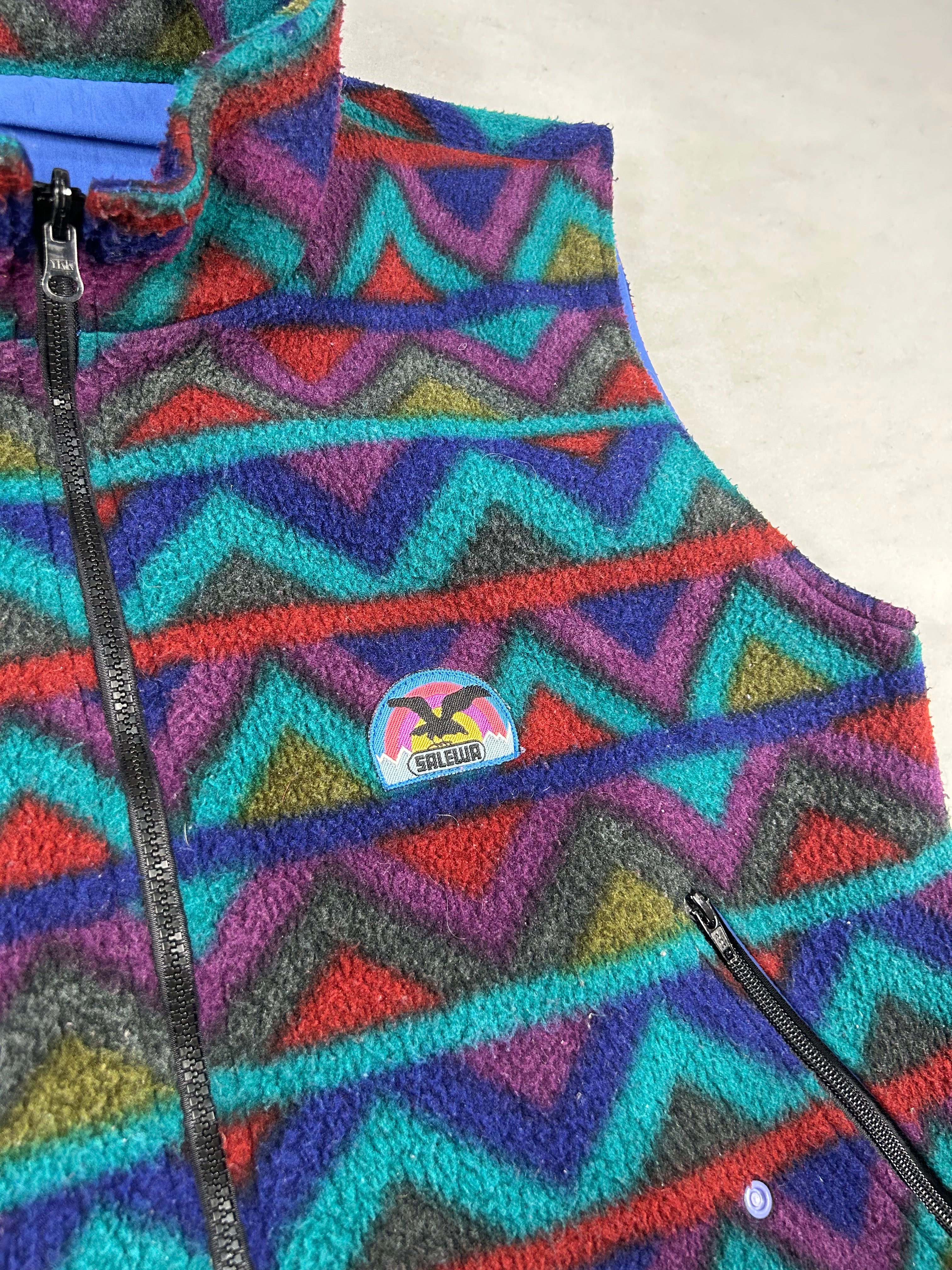 Gilet Pile Vintage Taglia L