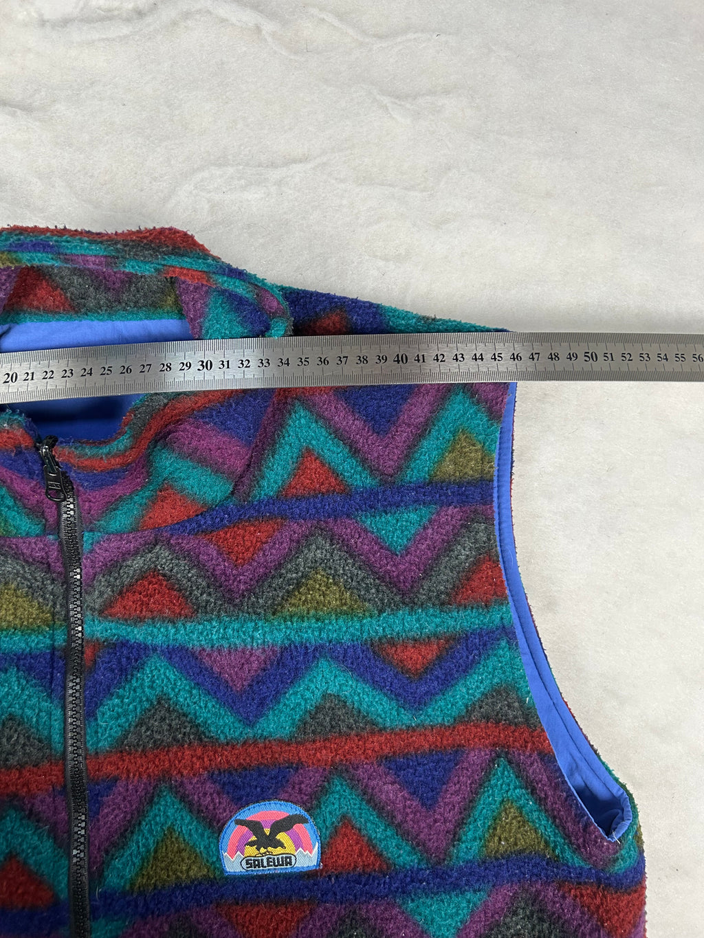 Gilet Pile Vintage Taglia L