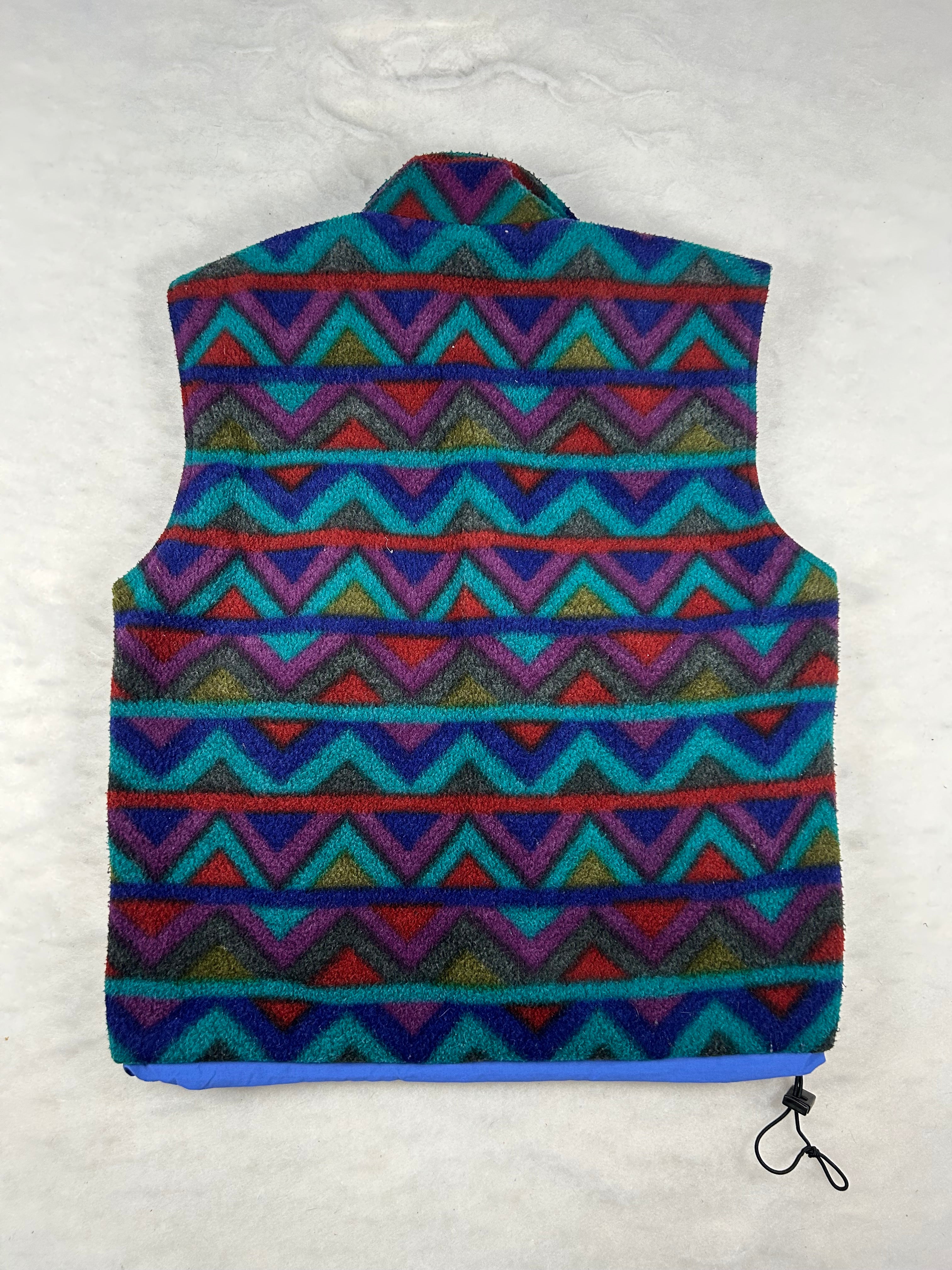 Gilet Pile Vintage Taglia L