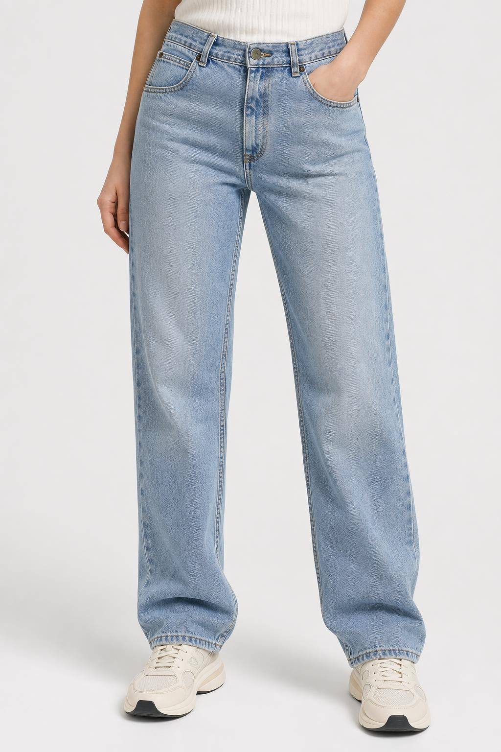 Jeans Chicago blu chiaro vintage uomo