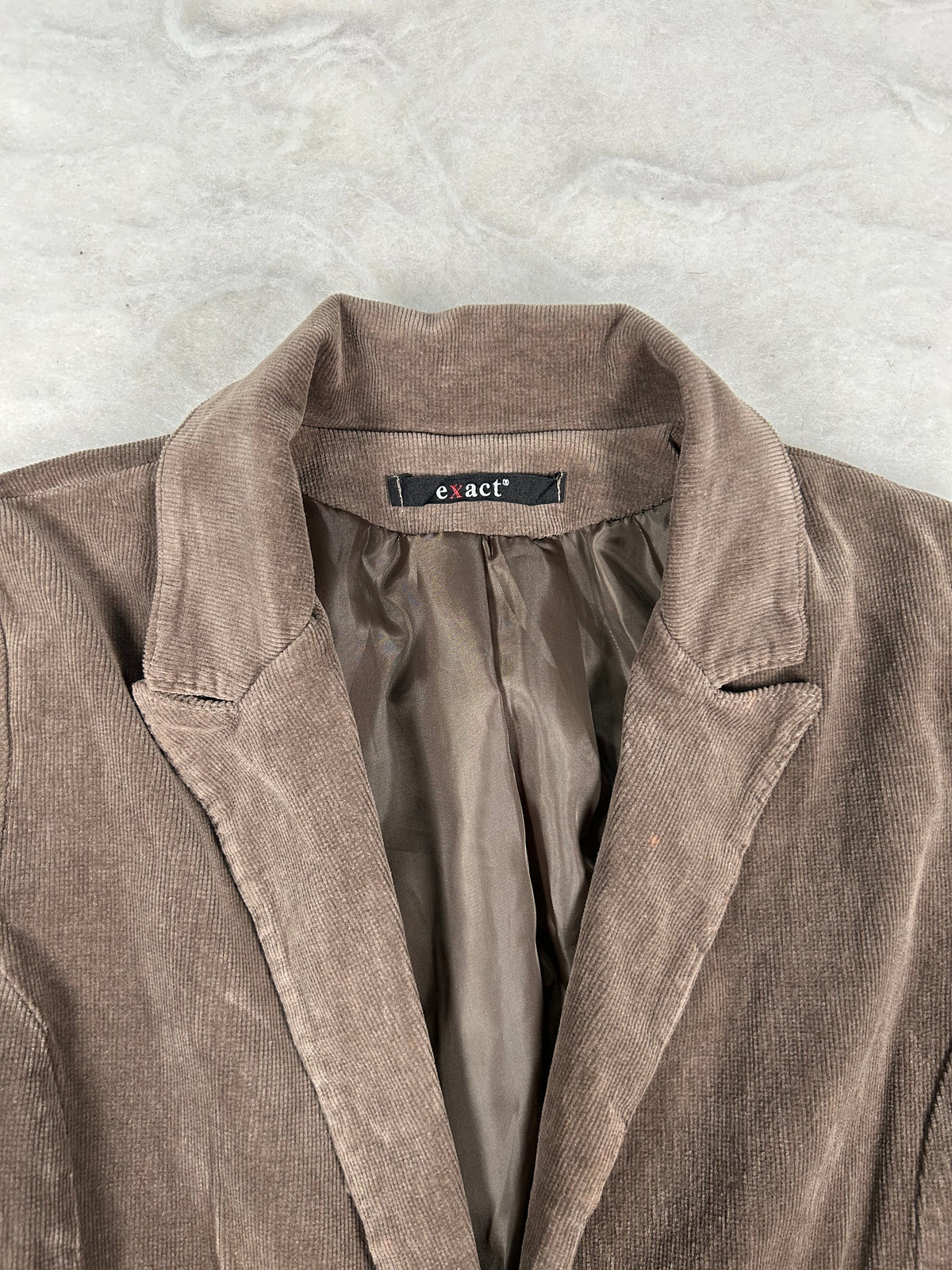 Blazer exact velluto a coste talpa – Donna Taglia M