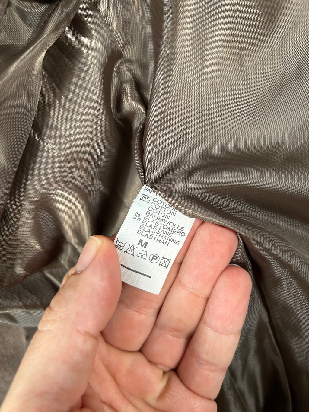 Blazer exact velluto a coste talpa – Donna Taglia M