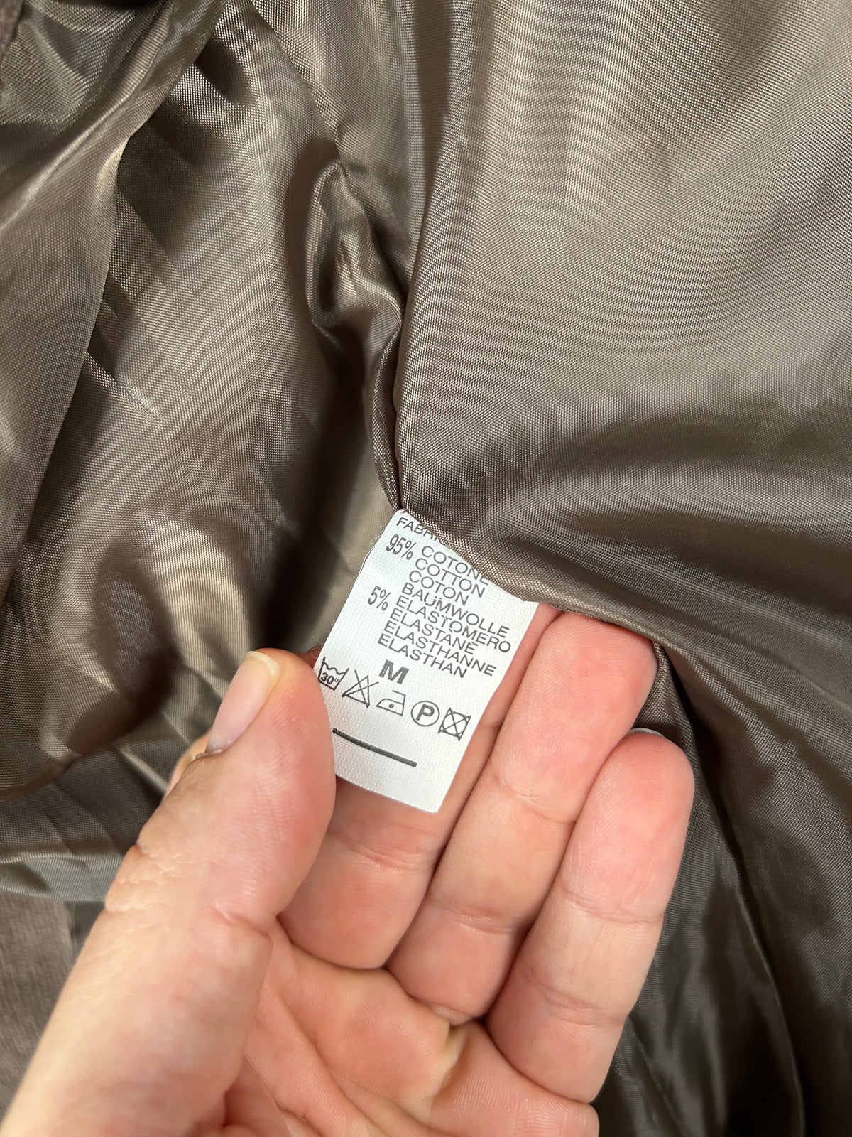 Blazer exact velluto a coste talpa – Donna Taglia M