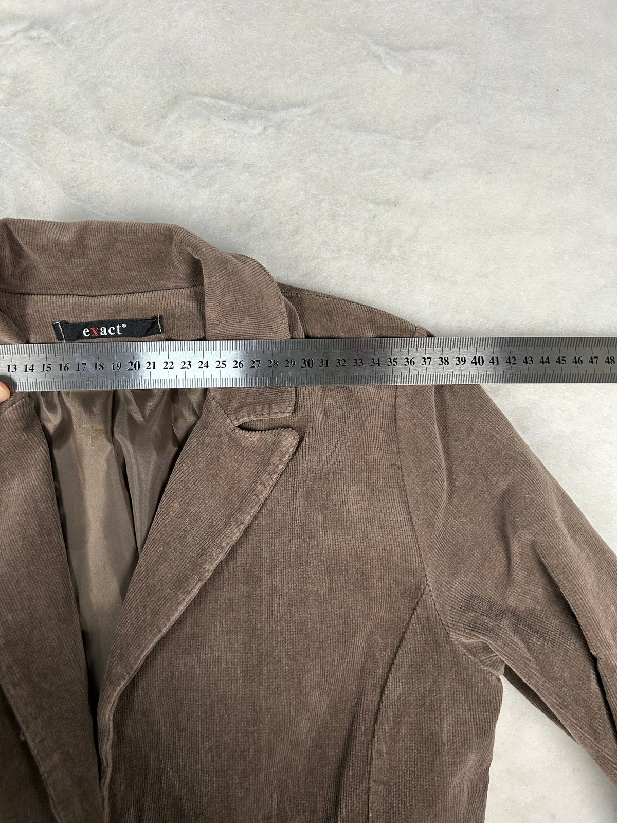 Blazer exact velluto a coste talpa – Donna Taglia M