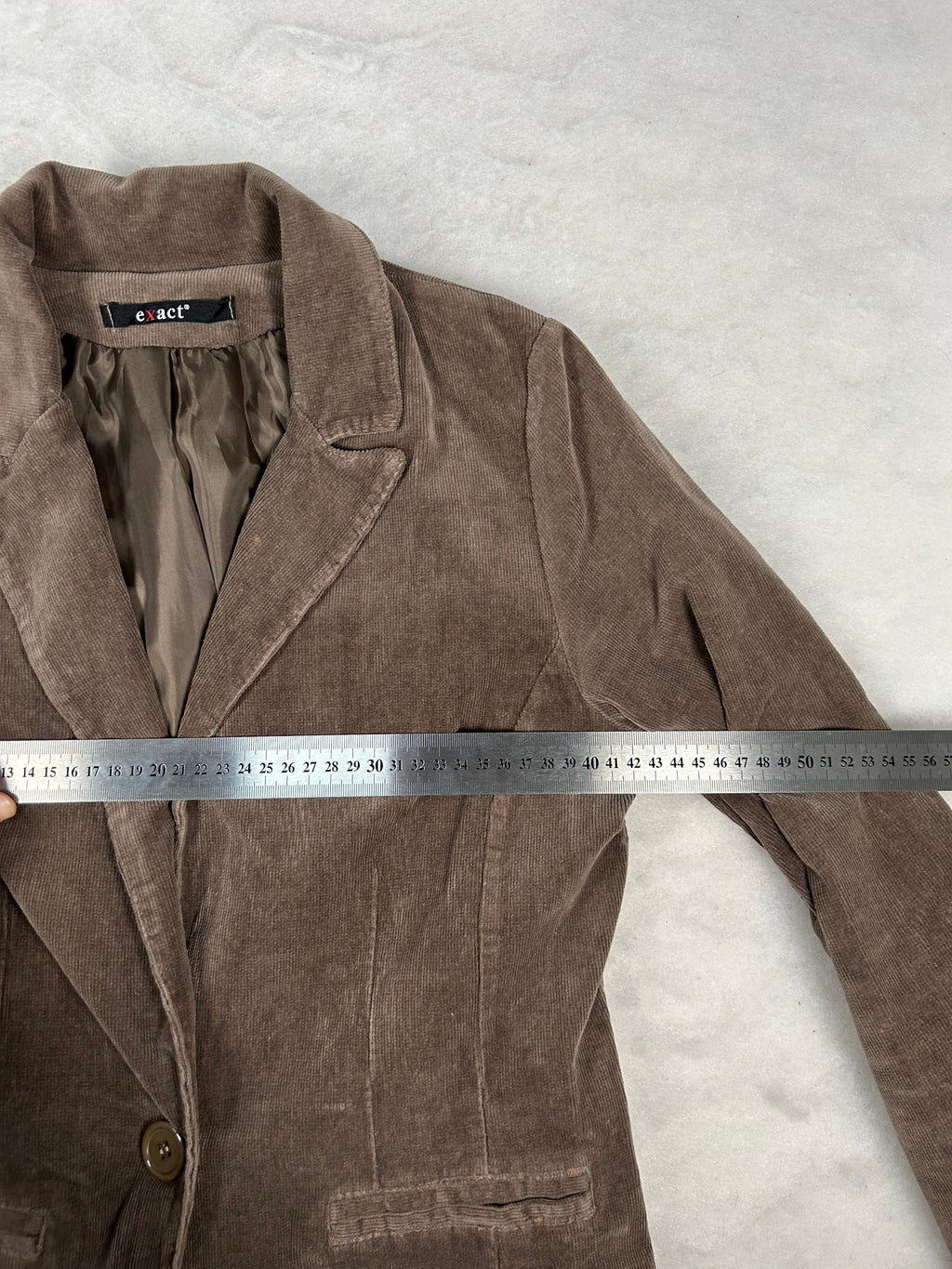 Blazer exact velluto a coste talpa – Donna Taglia M