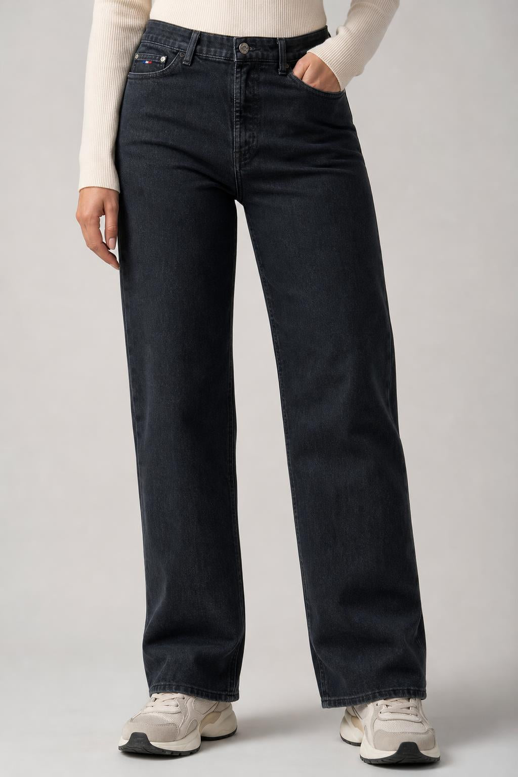Jeans Pieer's nero vintage