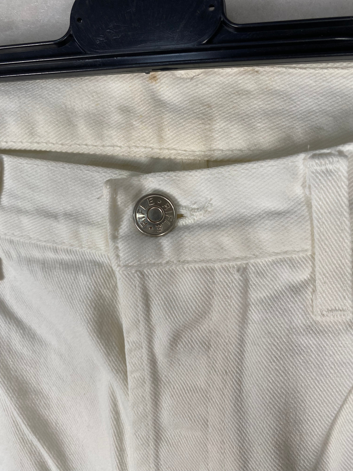 Jeans Rifle bianco vintage – Uomo Taglia 2XL (W36)