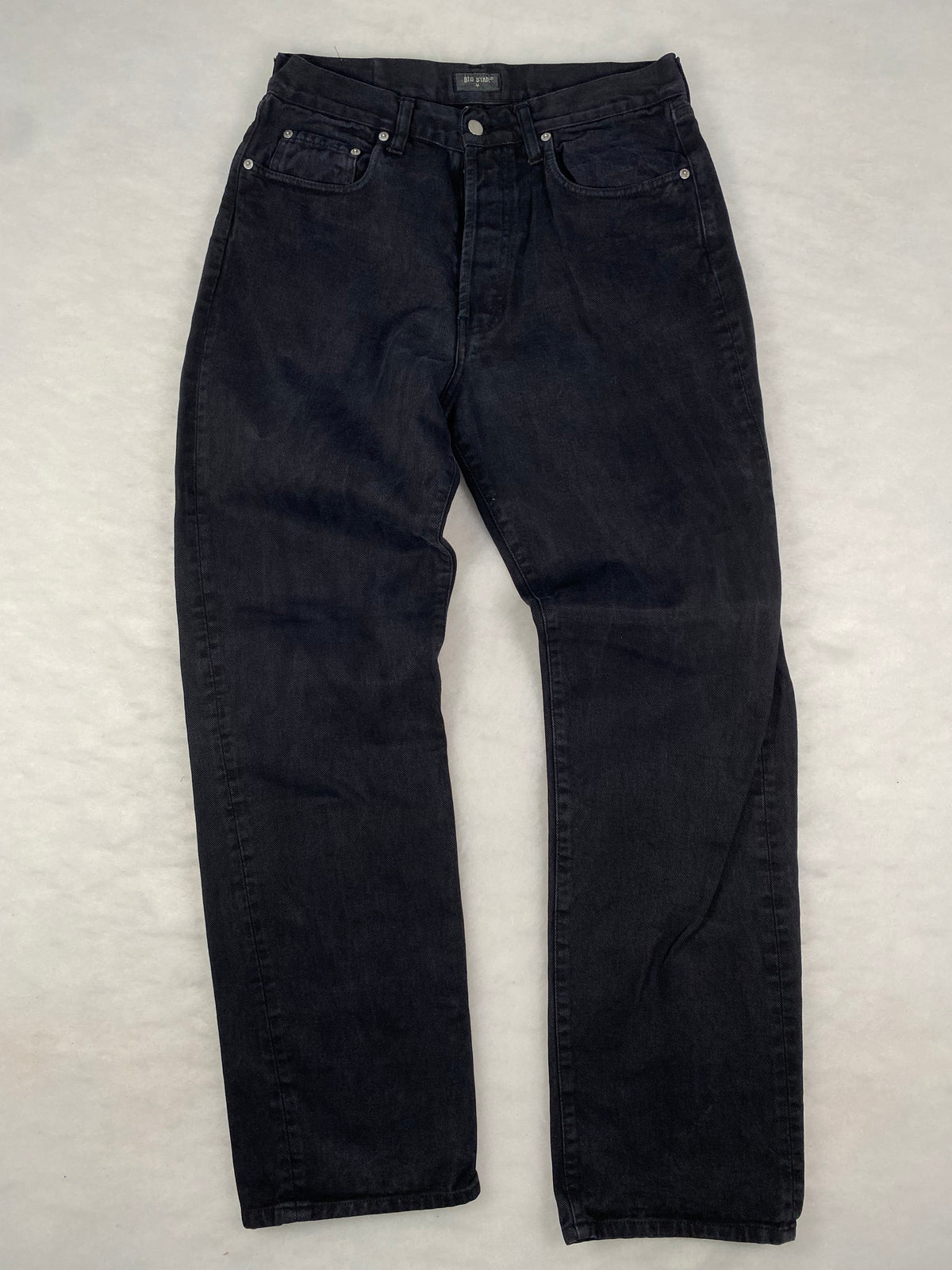 Jeans Big Star nero vintage – Unisex Taglia XL (W34)