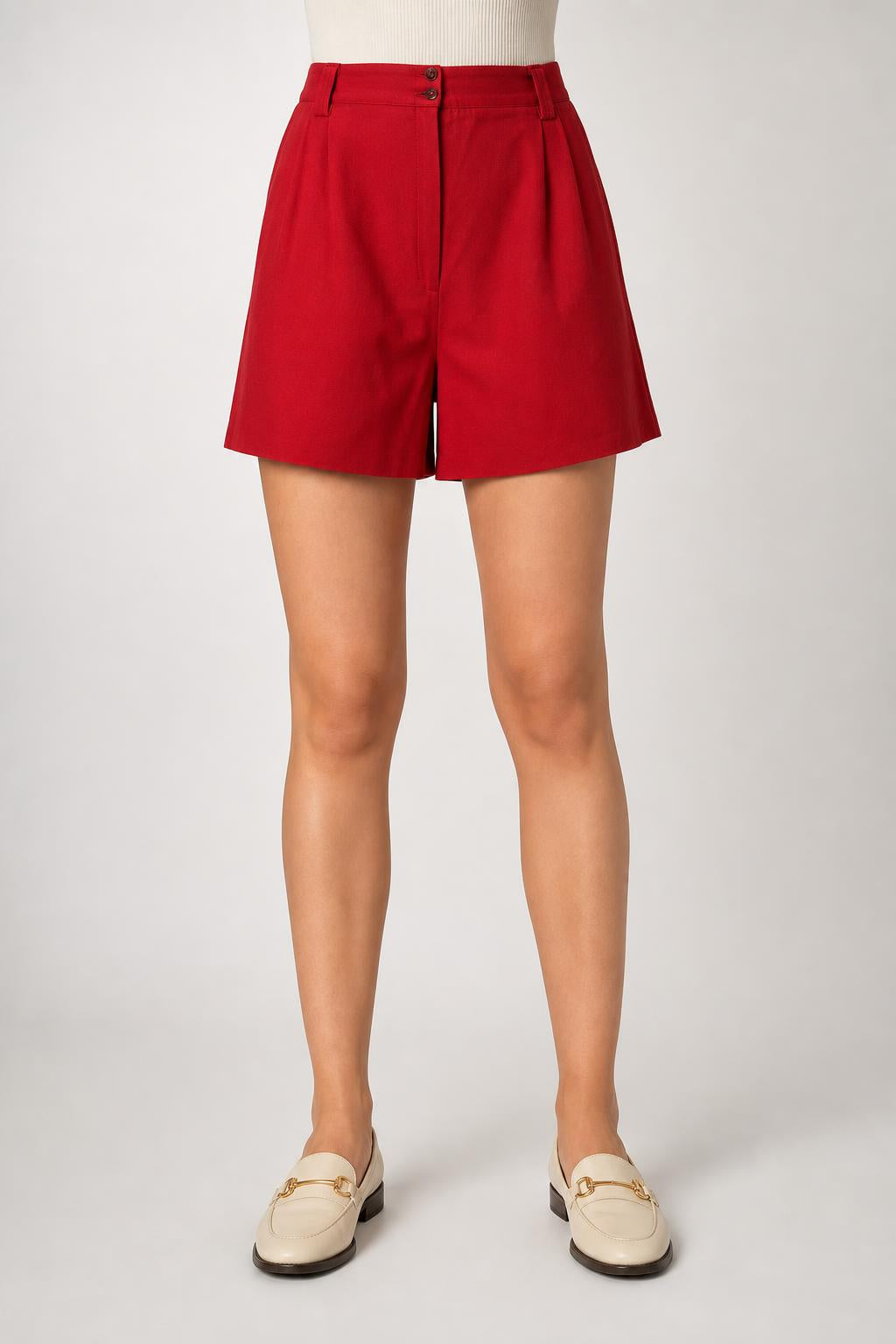 Shorts rosso vintage – Donna Taglia M