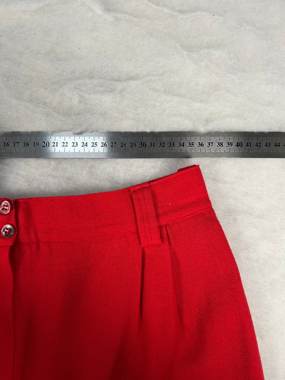 Shorts rosso vintage – Donna Taglia M